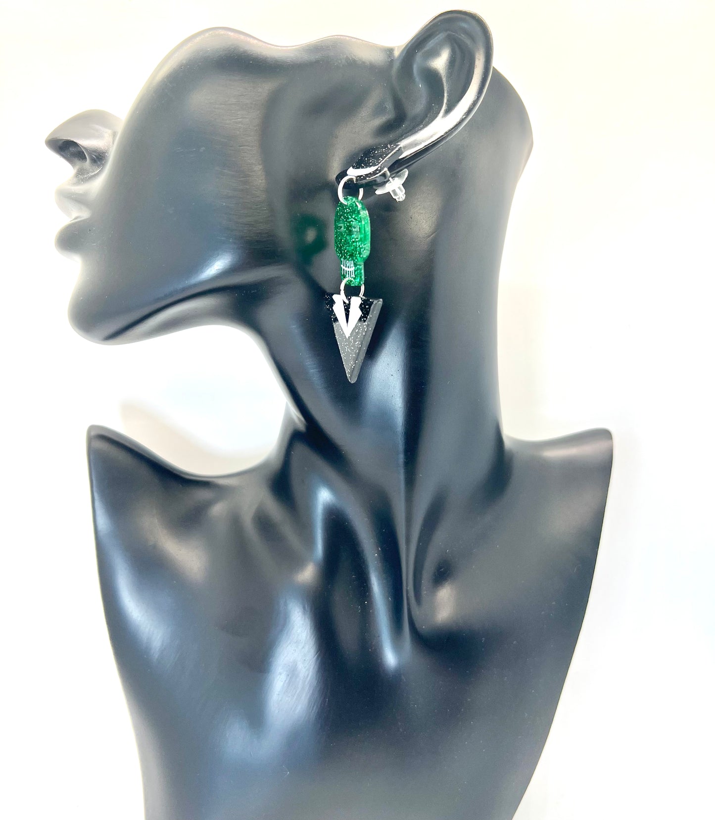 Tux Skeleton Earrings