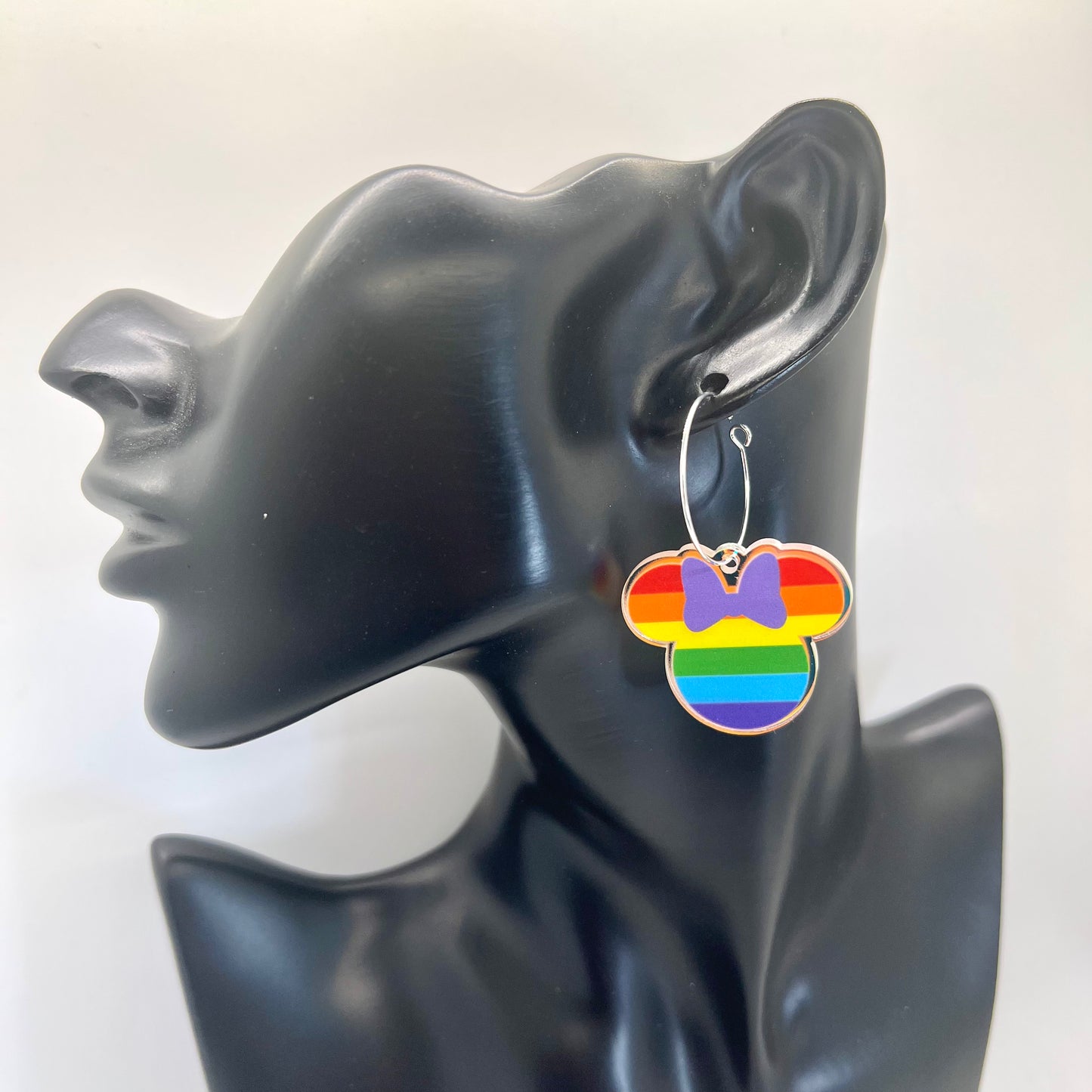 Mickey & Minnie Rainbow Earrings