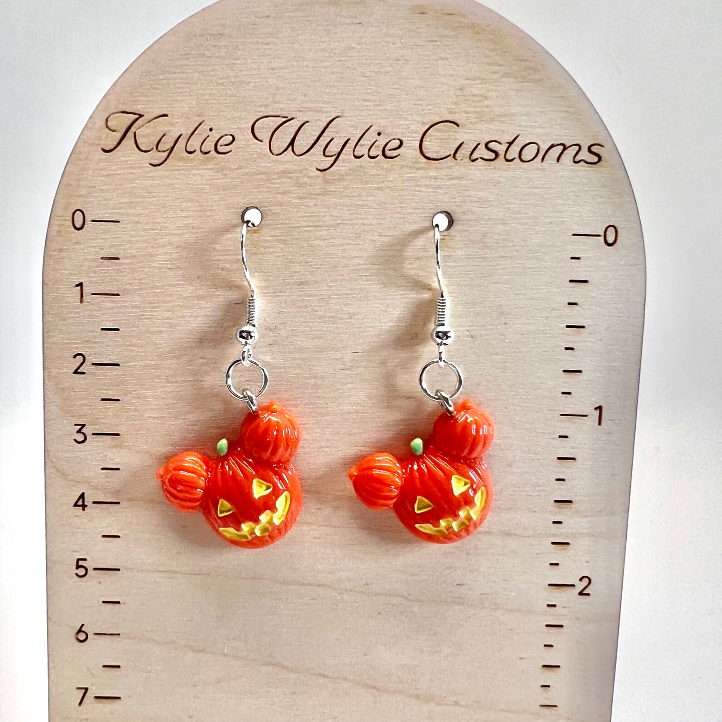 Mickey Pumpkin Earrings