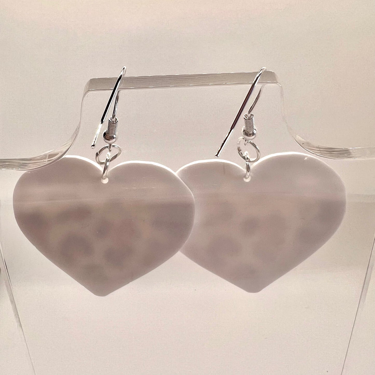 Cheetah Heart Earrings