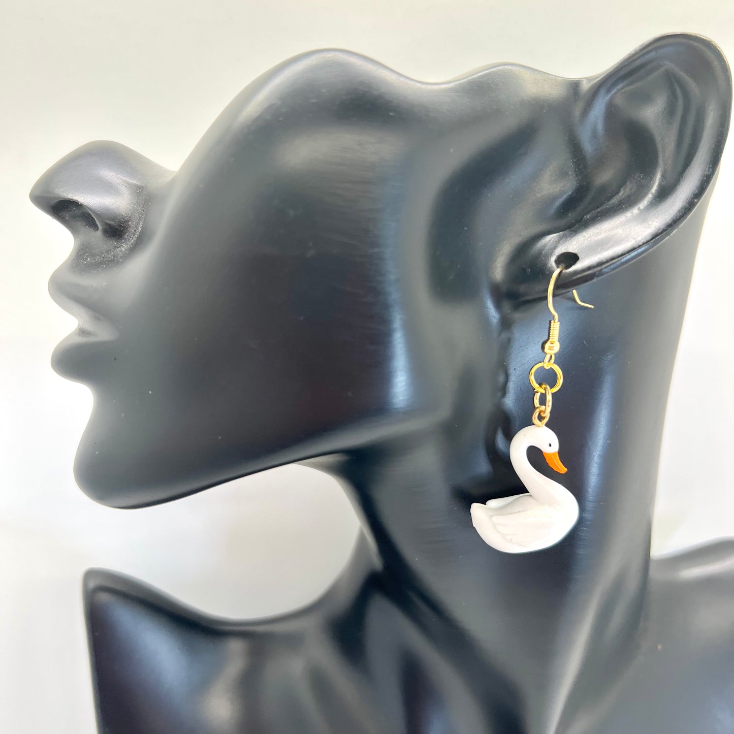 Swan Earrings