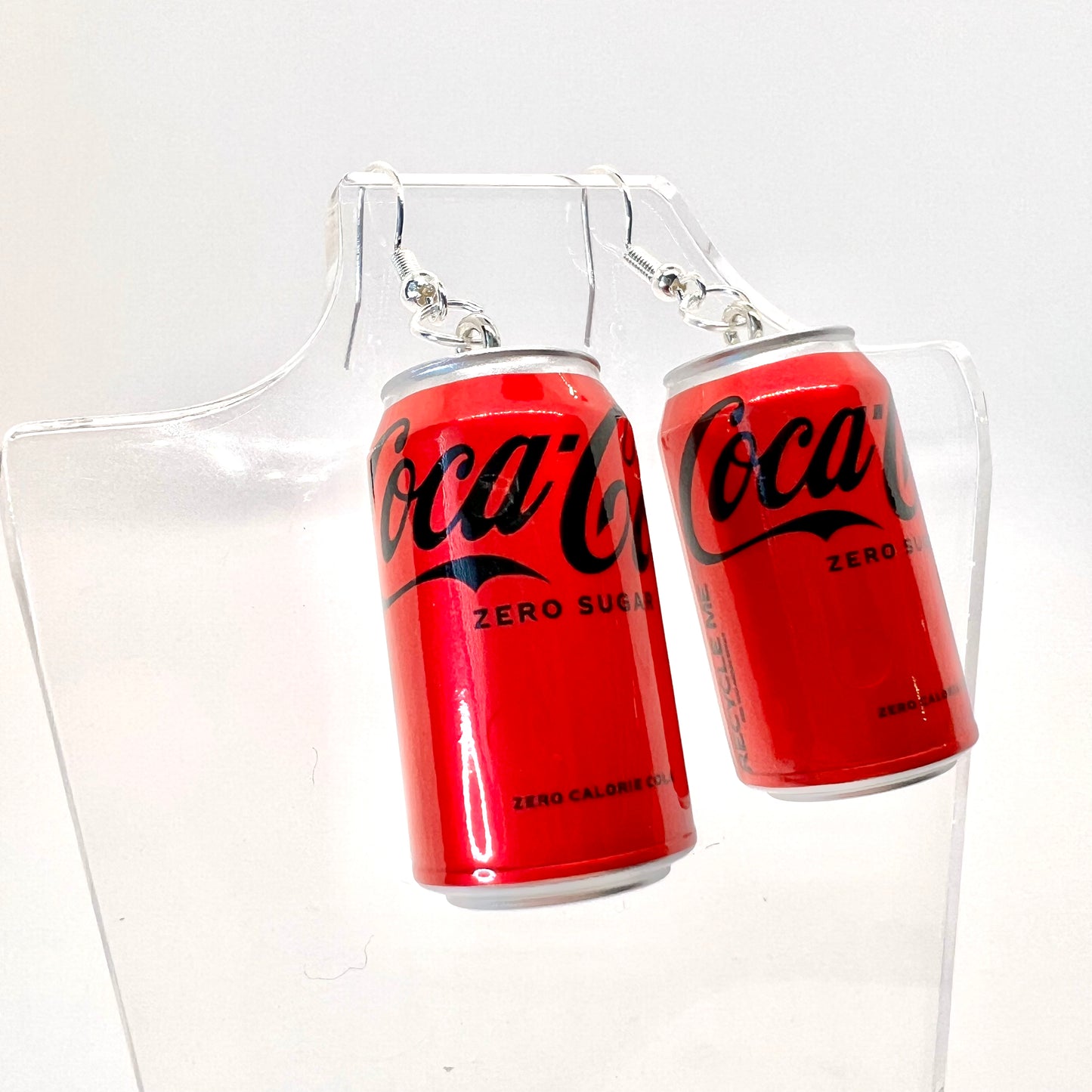 Coca Cola Can Earrings