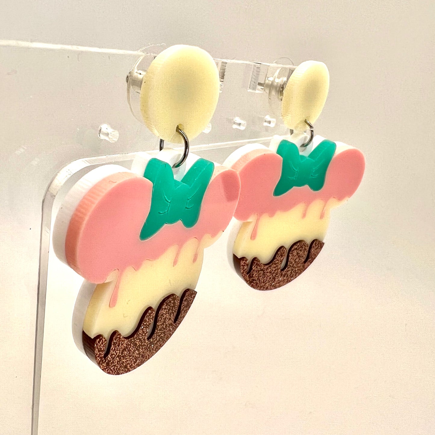 Minnie Ice Cream Earrings