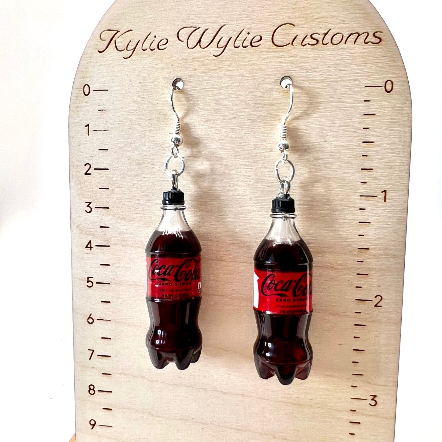 Coca Cola Bottle Earrings