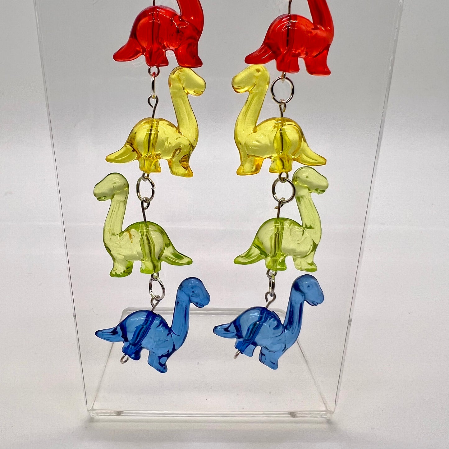 Dinosaur Chain Earrings