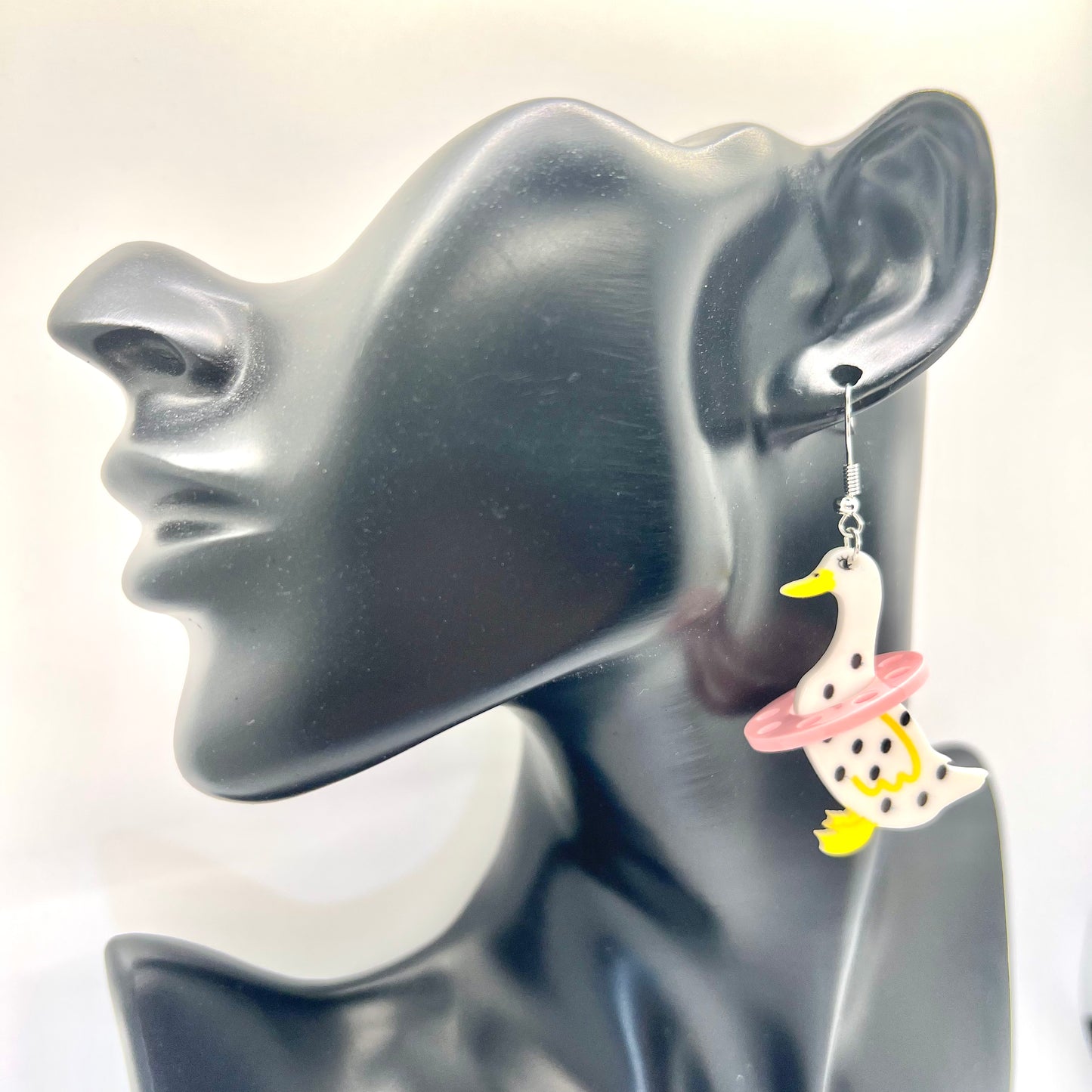 Swimming Duck Earrings