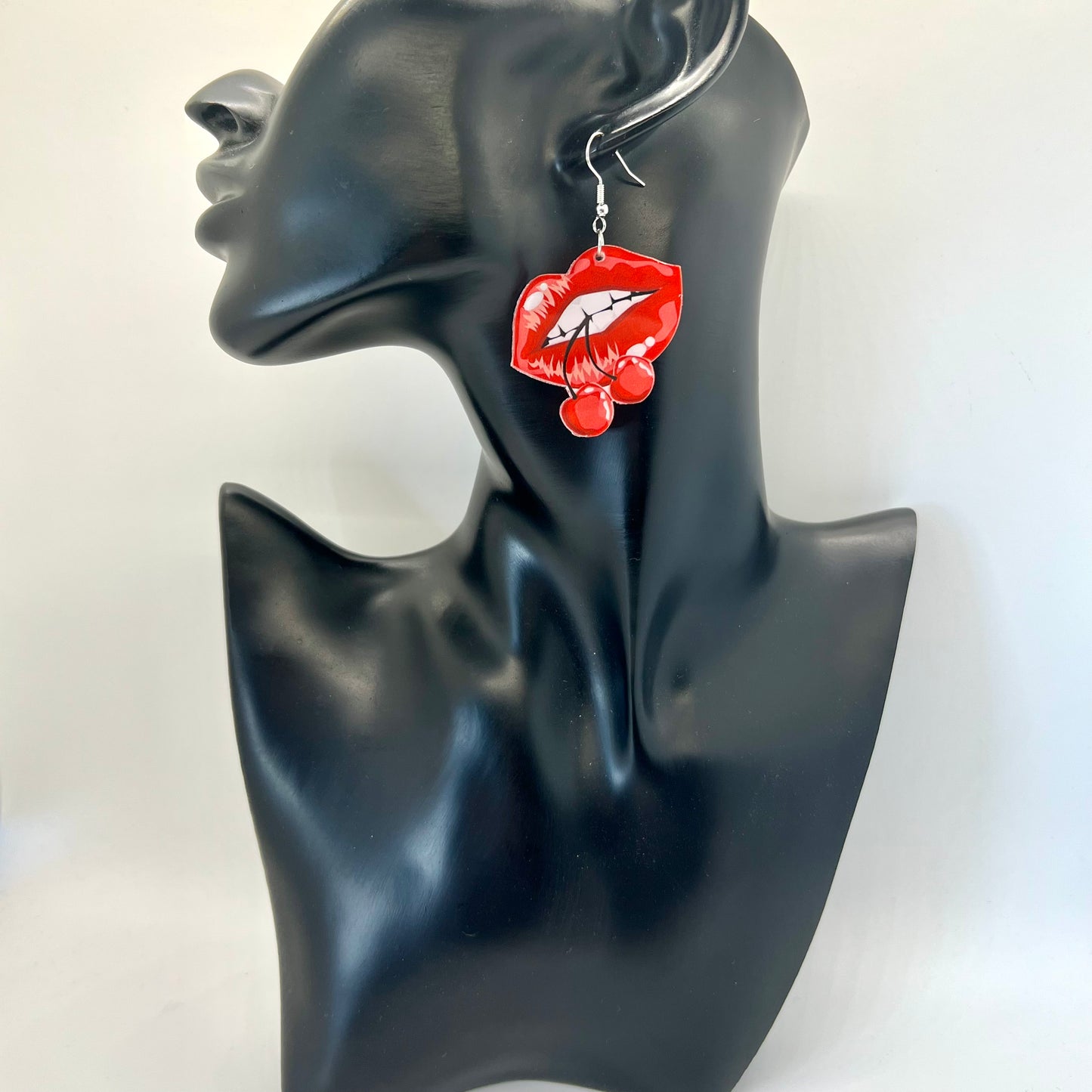 Cherry Lips Earrings