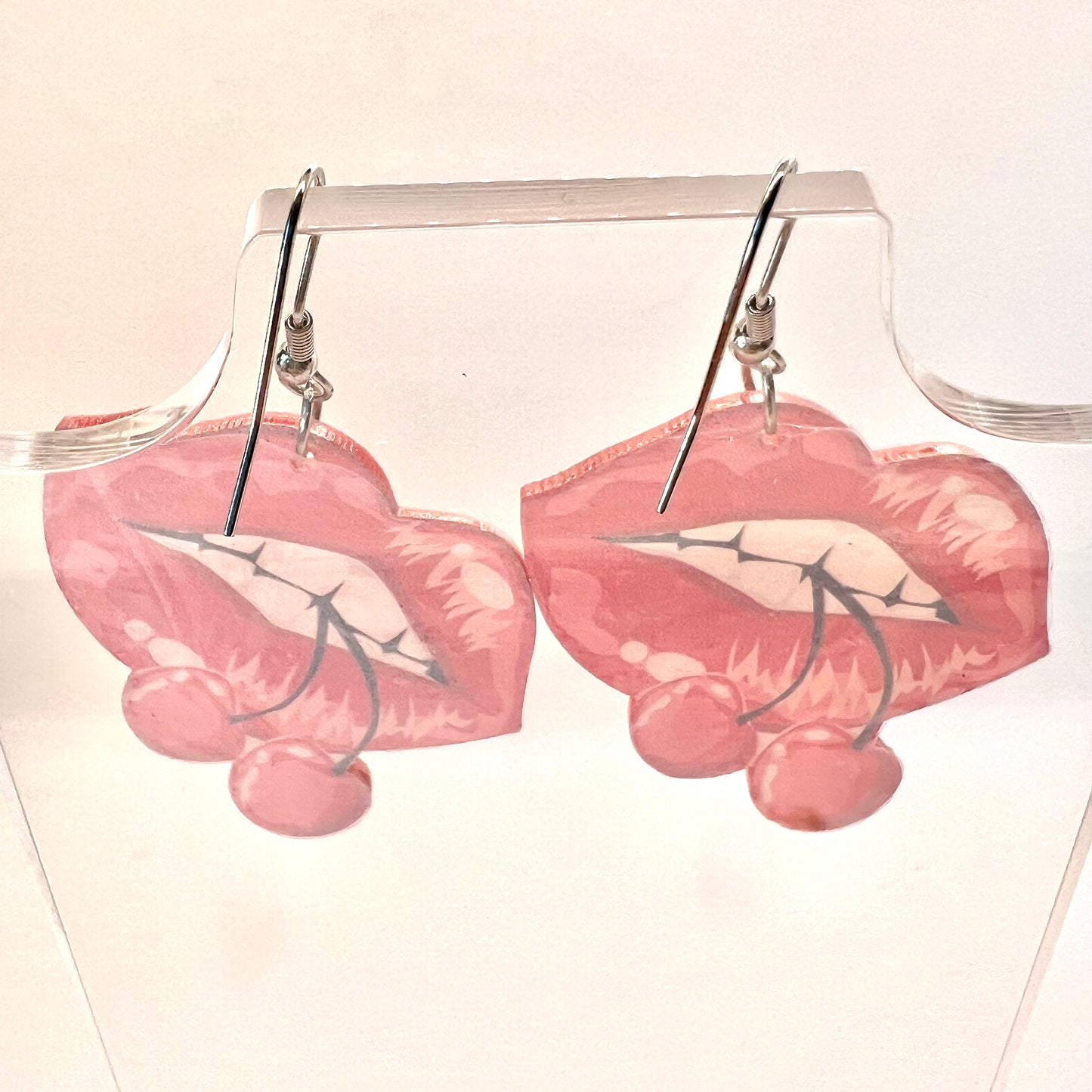 Cherry Lips Earrings