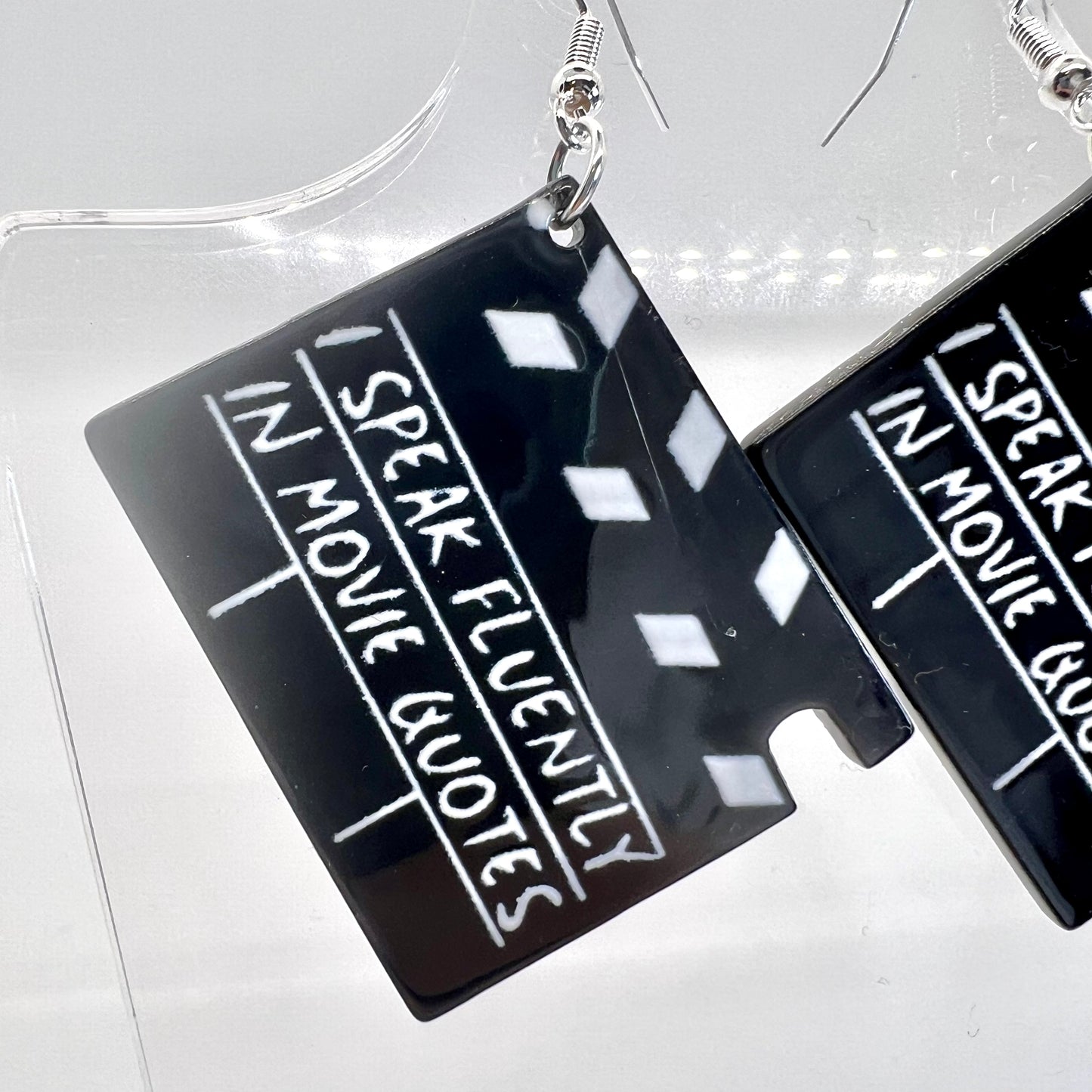 Movie Quotes Earrings