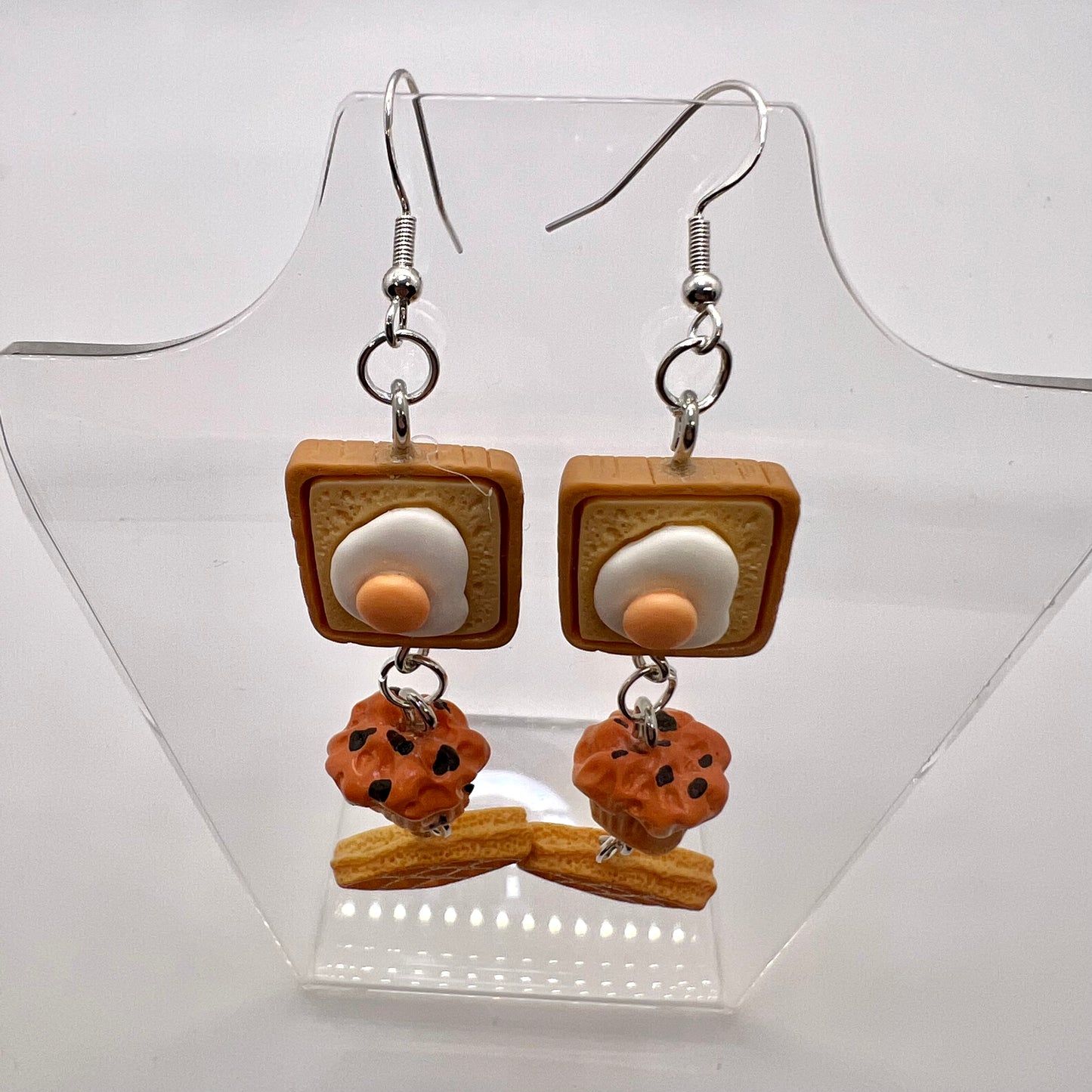 Breakfast Chain Earrings