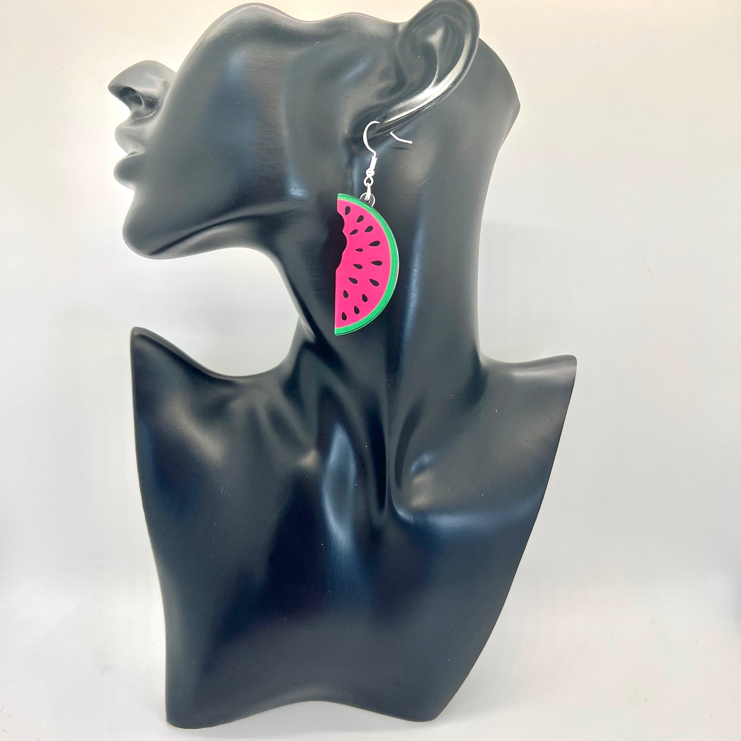 Large Watermelon Earrings