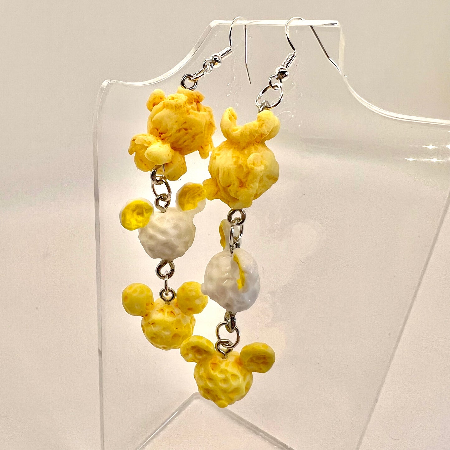 Mickey Popcorn Chain Earrings