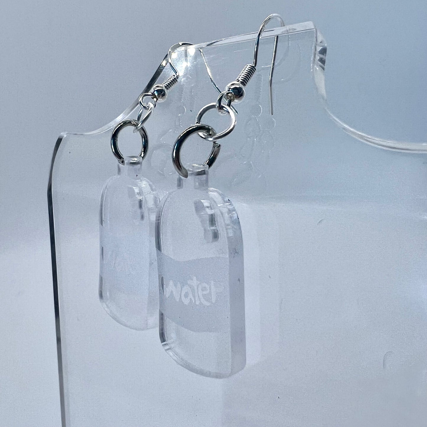 Water Bottle Earrings