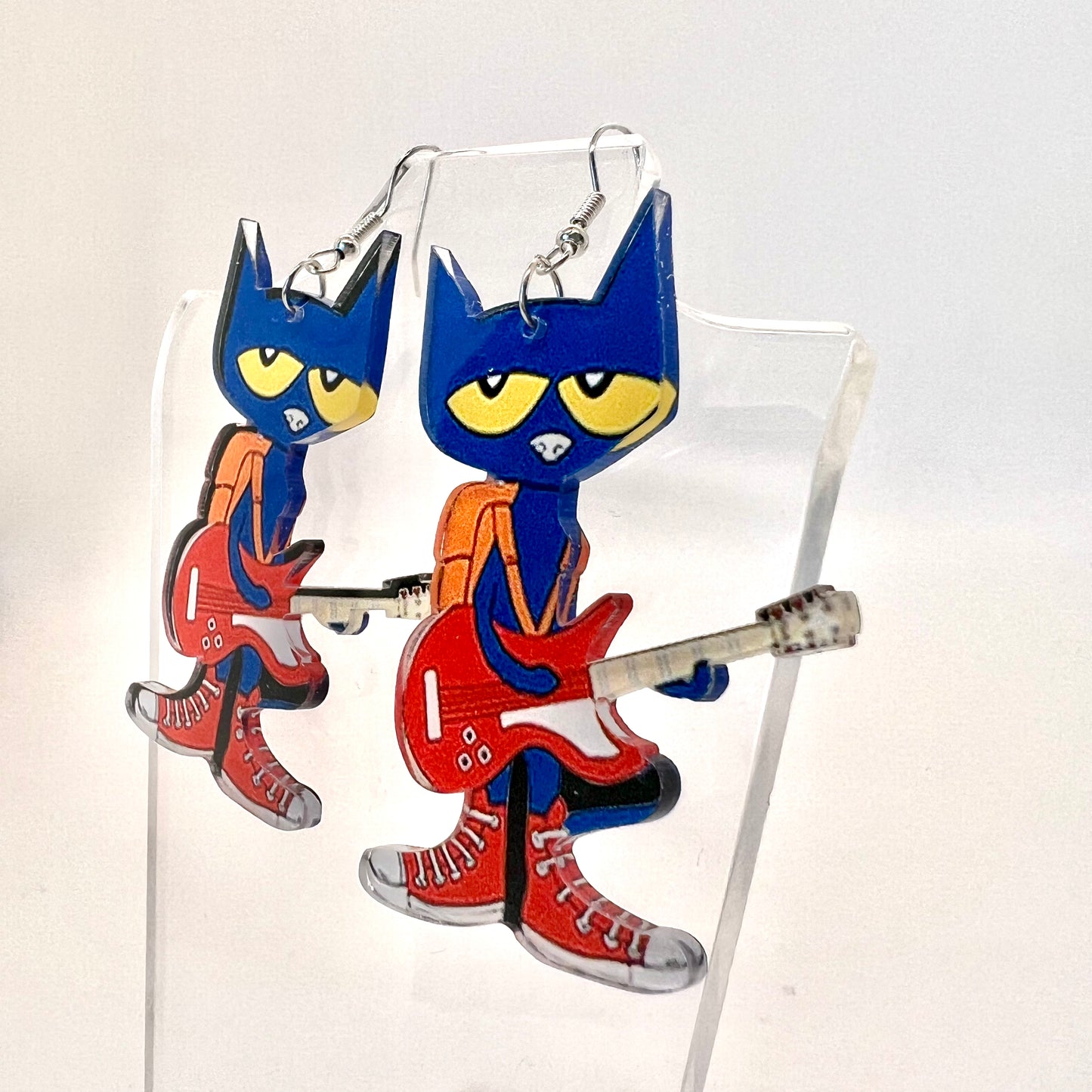 Pete The Cat Earrings