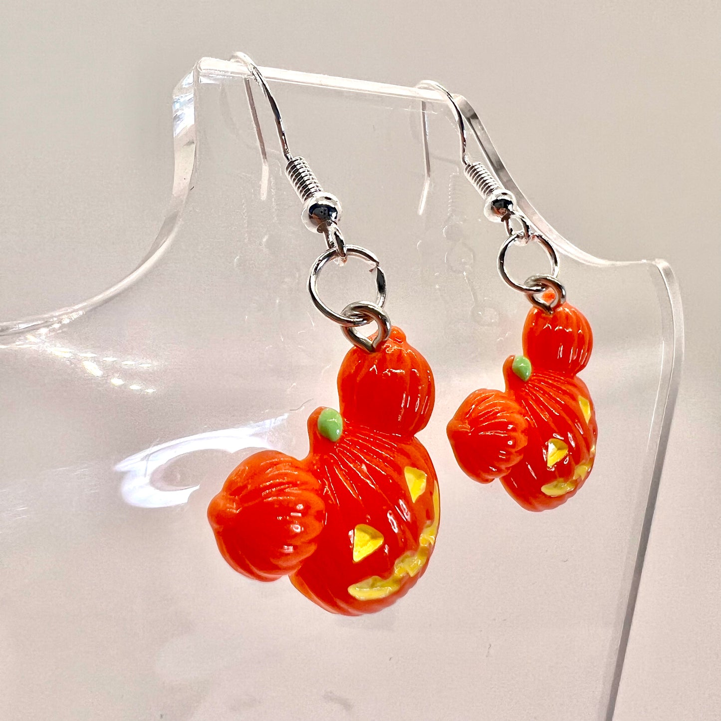 Mickey Pumpkin Earrings