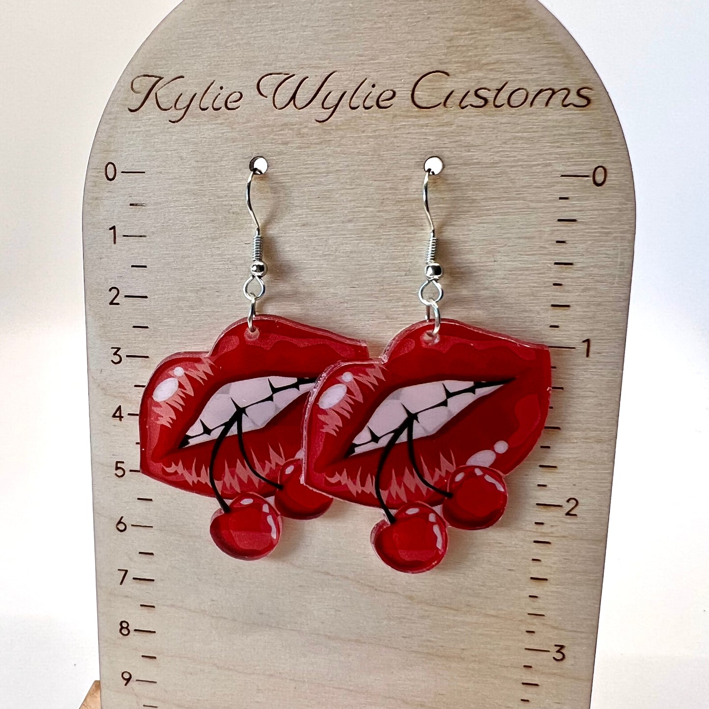 Cherry Lips Earrings