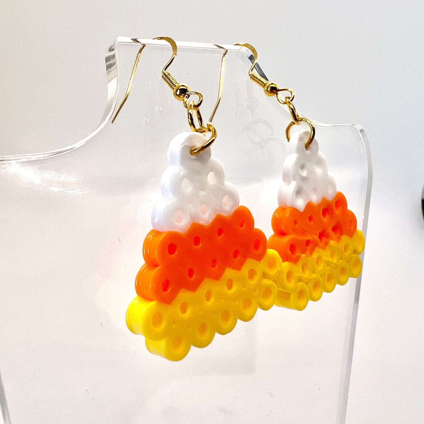 Melted Candy Corn Earrings