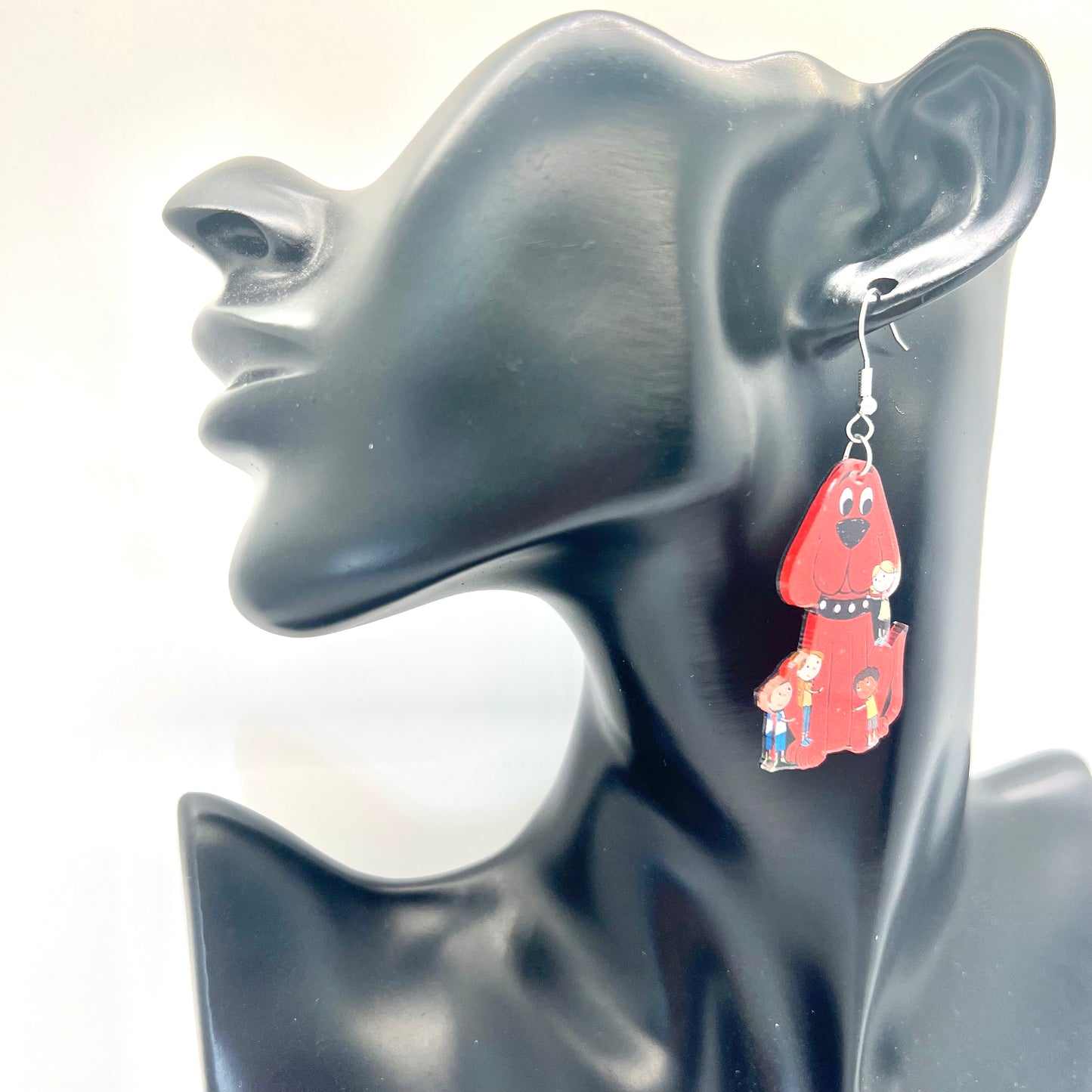 Clifford Dog Earrings