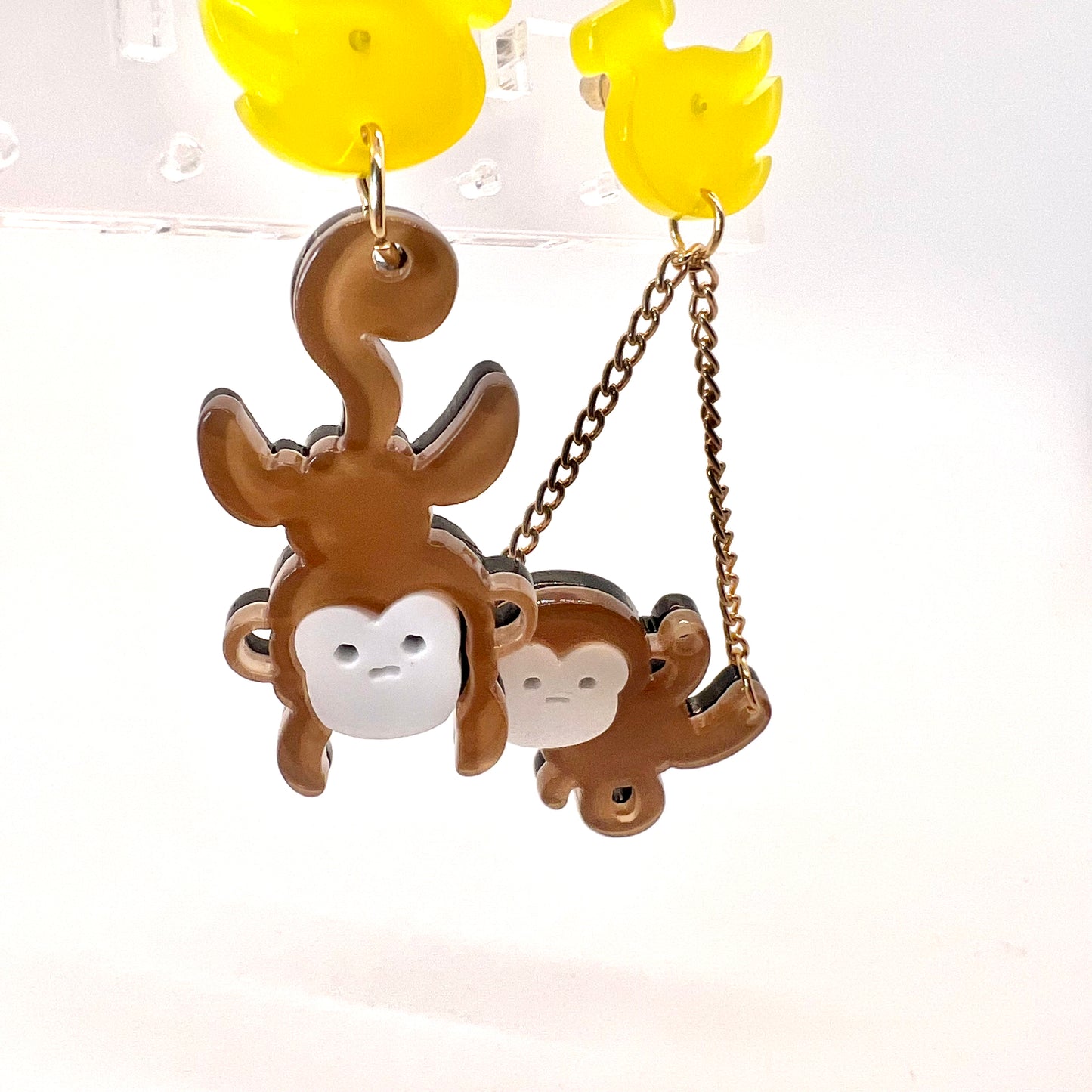 Playing Monkies Earrings