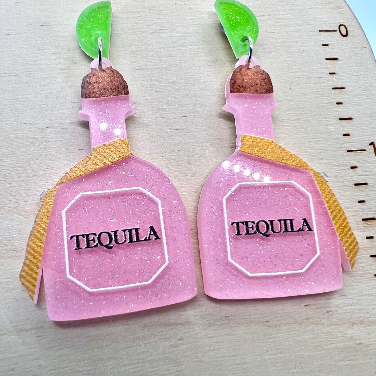 Tequila Bottle Earrings