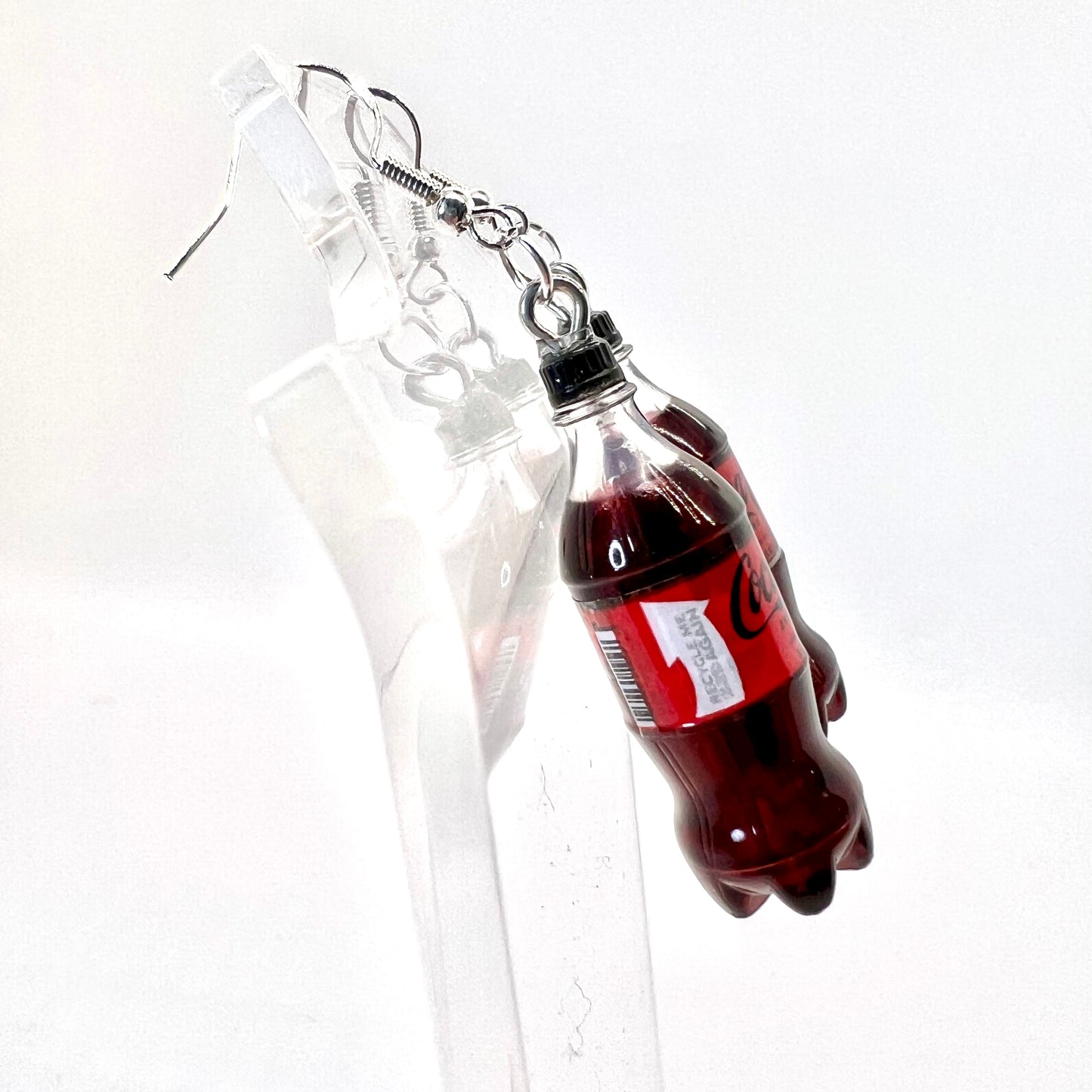 Coca Cola Bottle Earrings