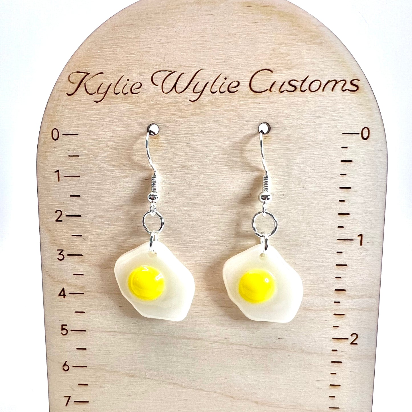 Fried Egg Earrings