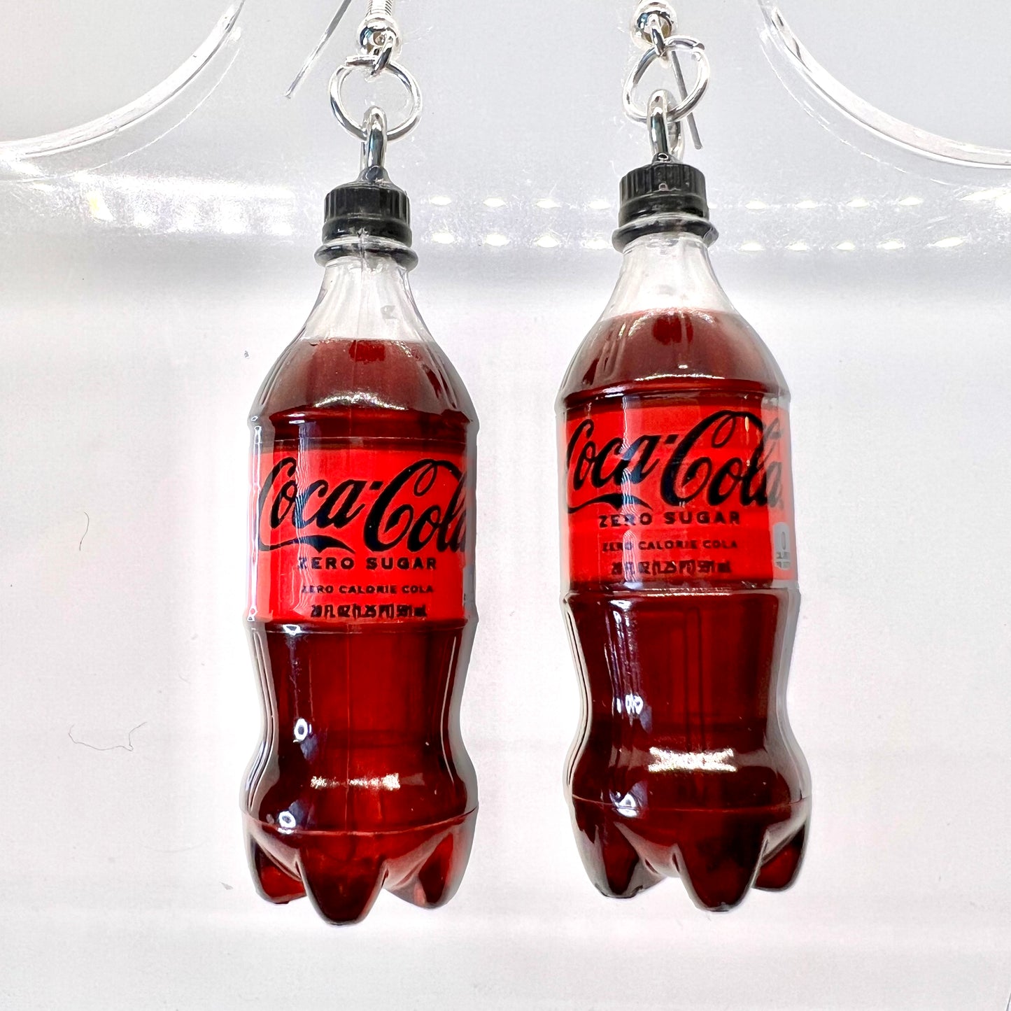 Coca Cola Bottle Earrings