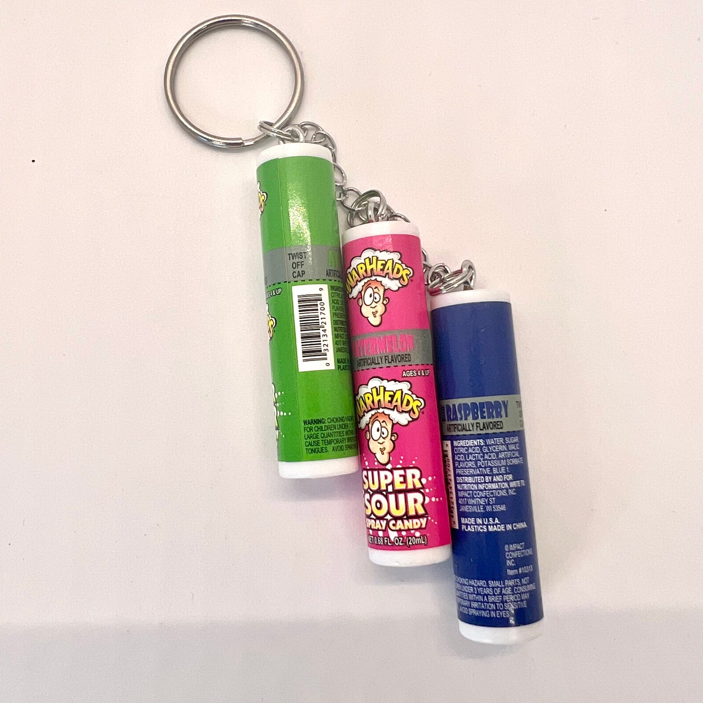 Warheads Candy Keychain