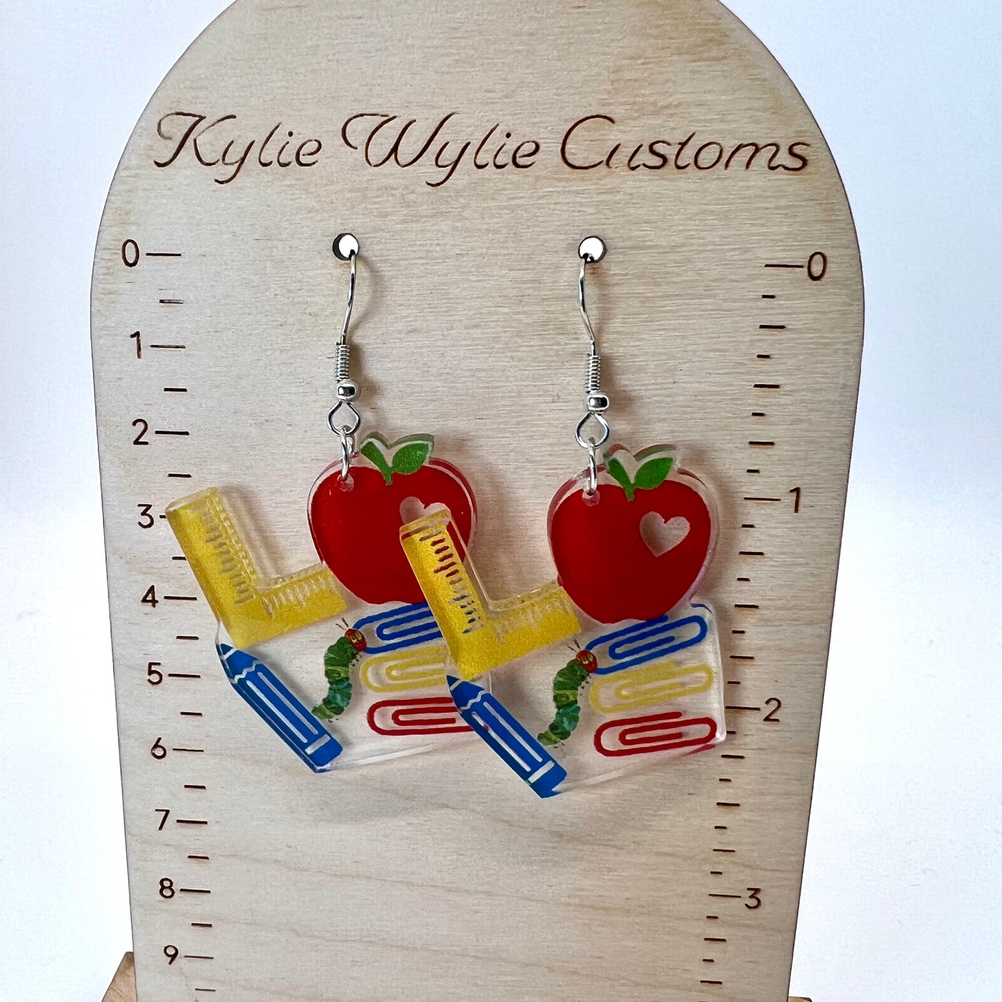 Teacher Love Earrings