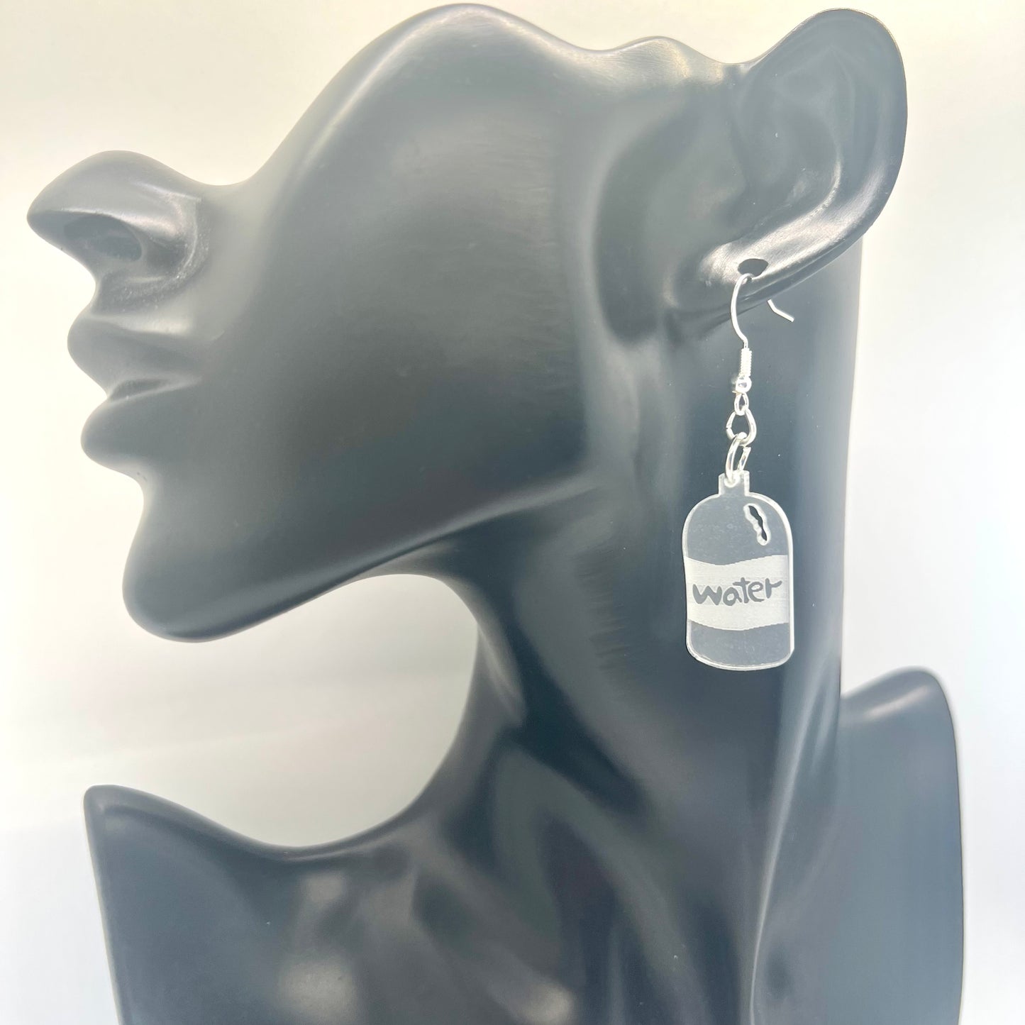 Water Bottle Earrings