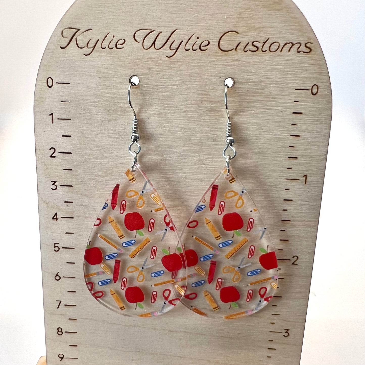 Back To School Earrings