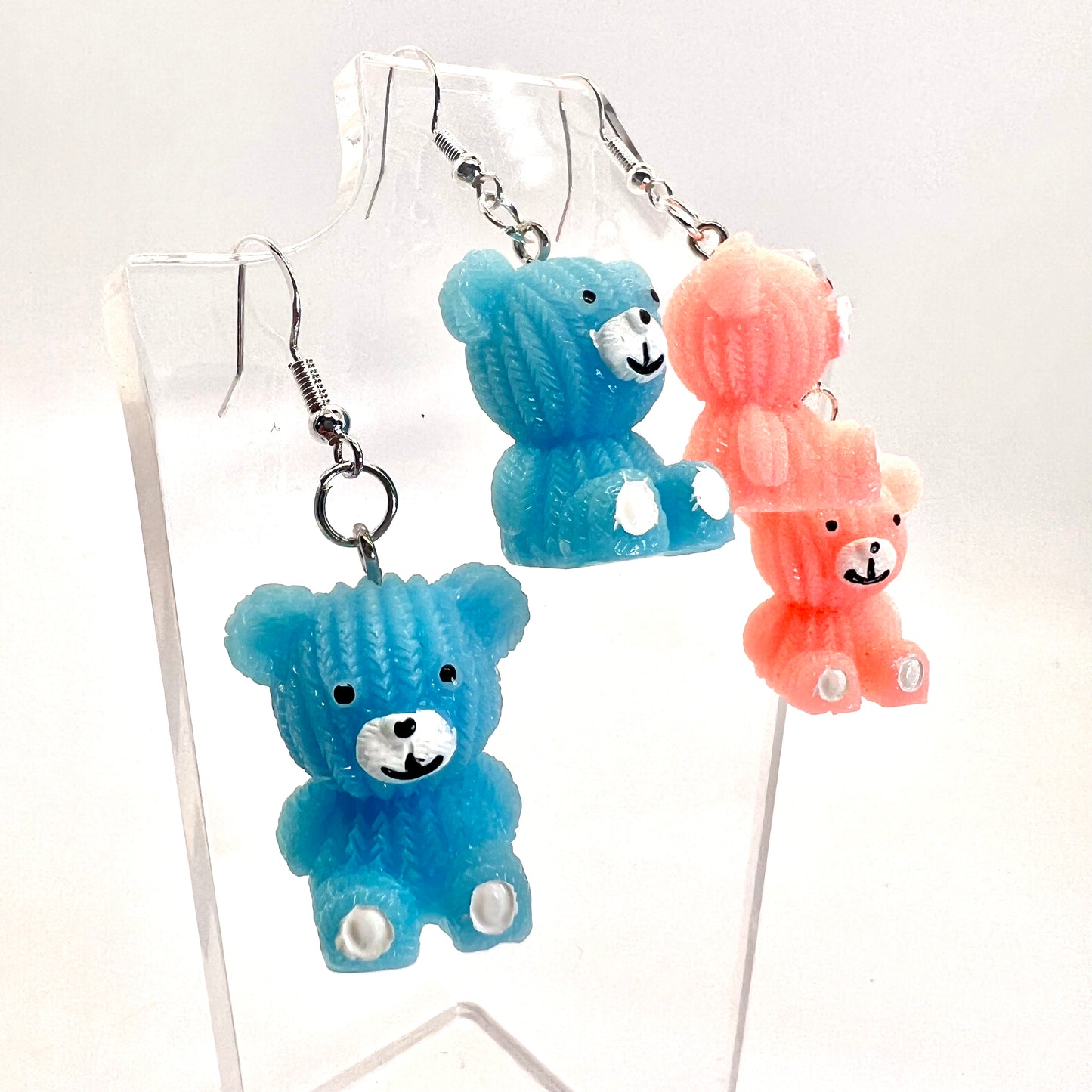 Teddy Bear Earrings