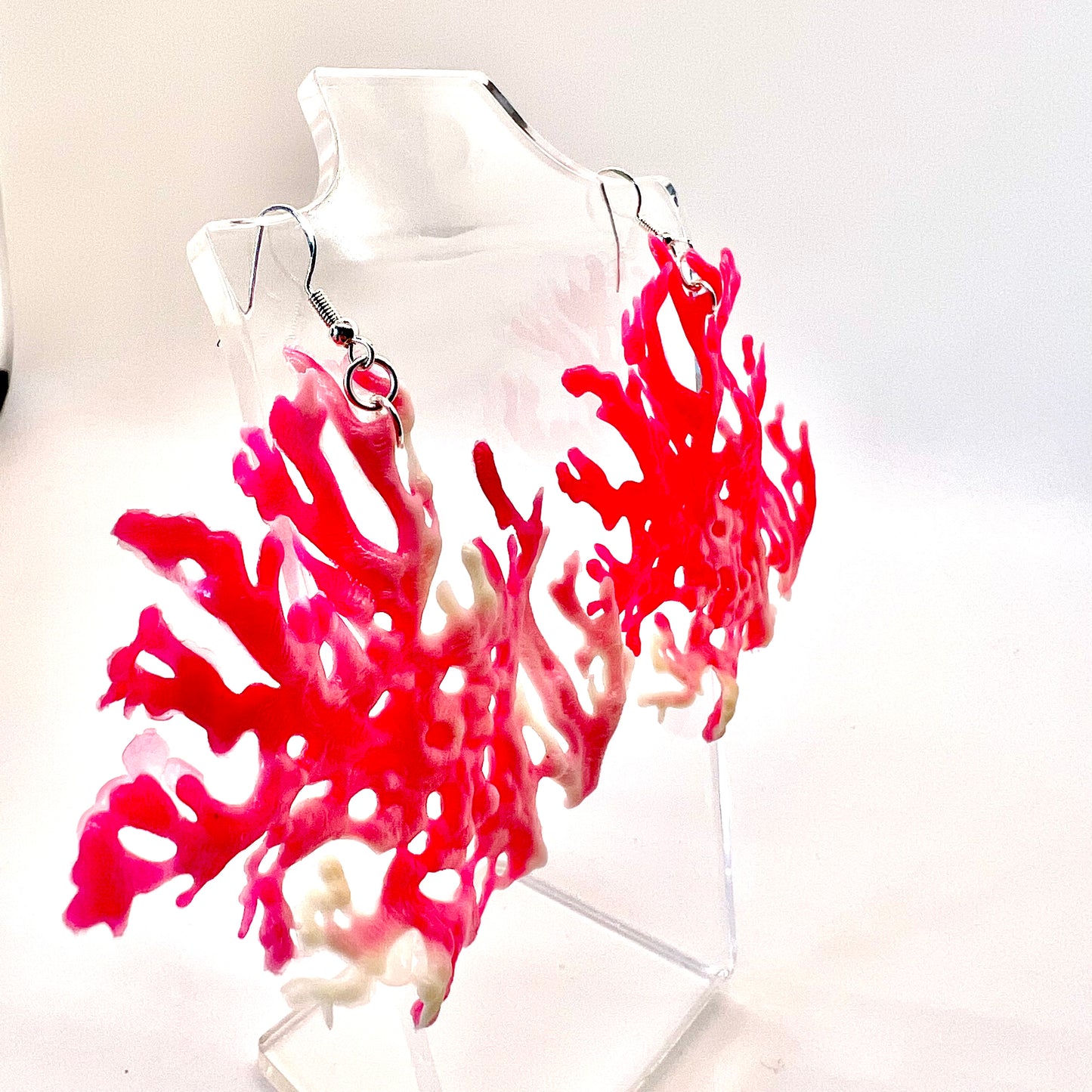 Coral Earrings