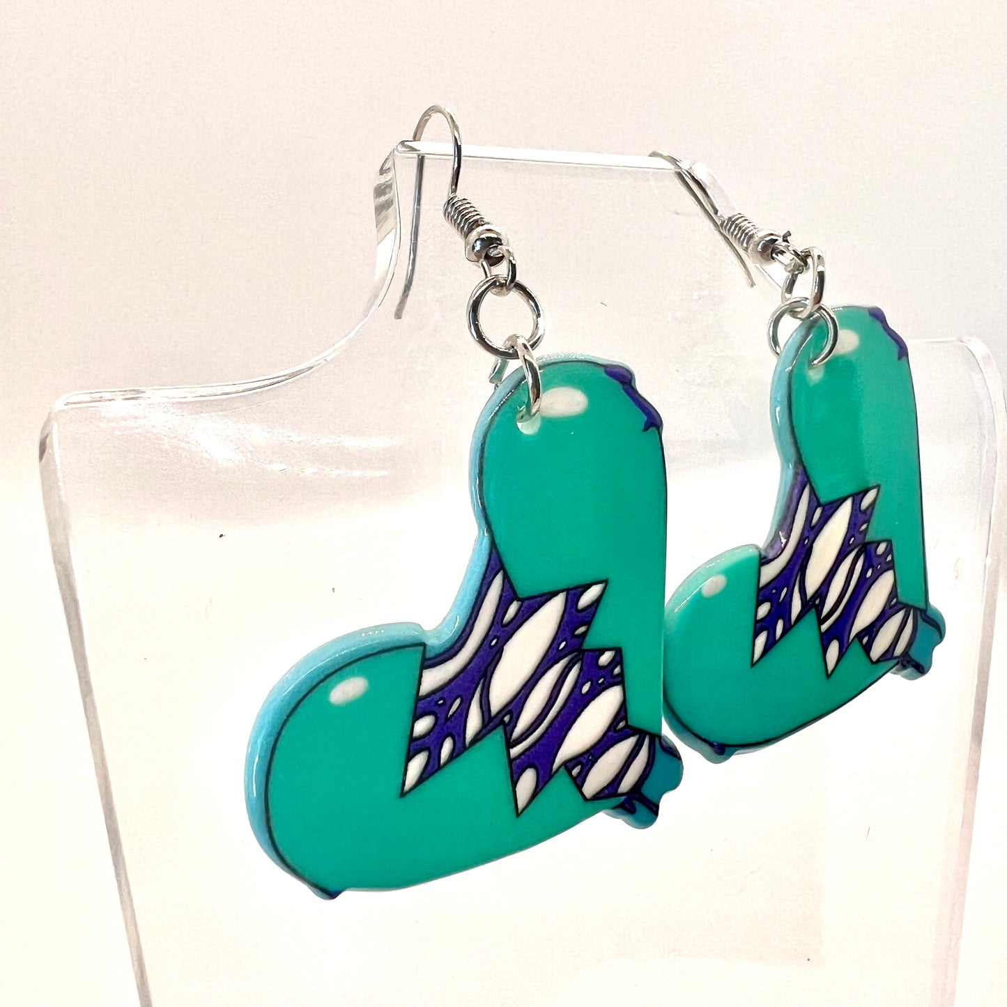 Pulling Heart Earrings