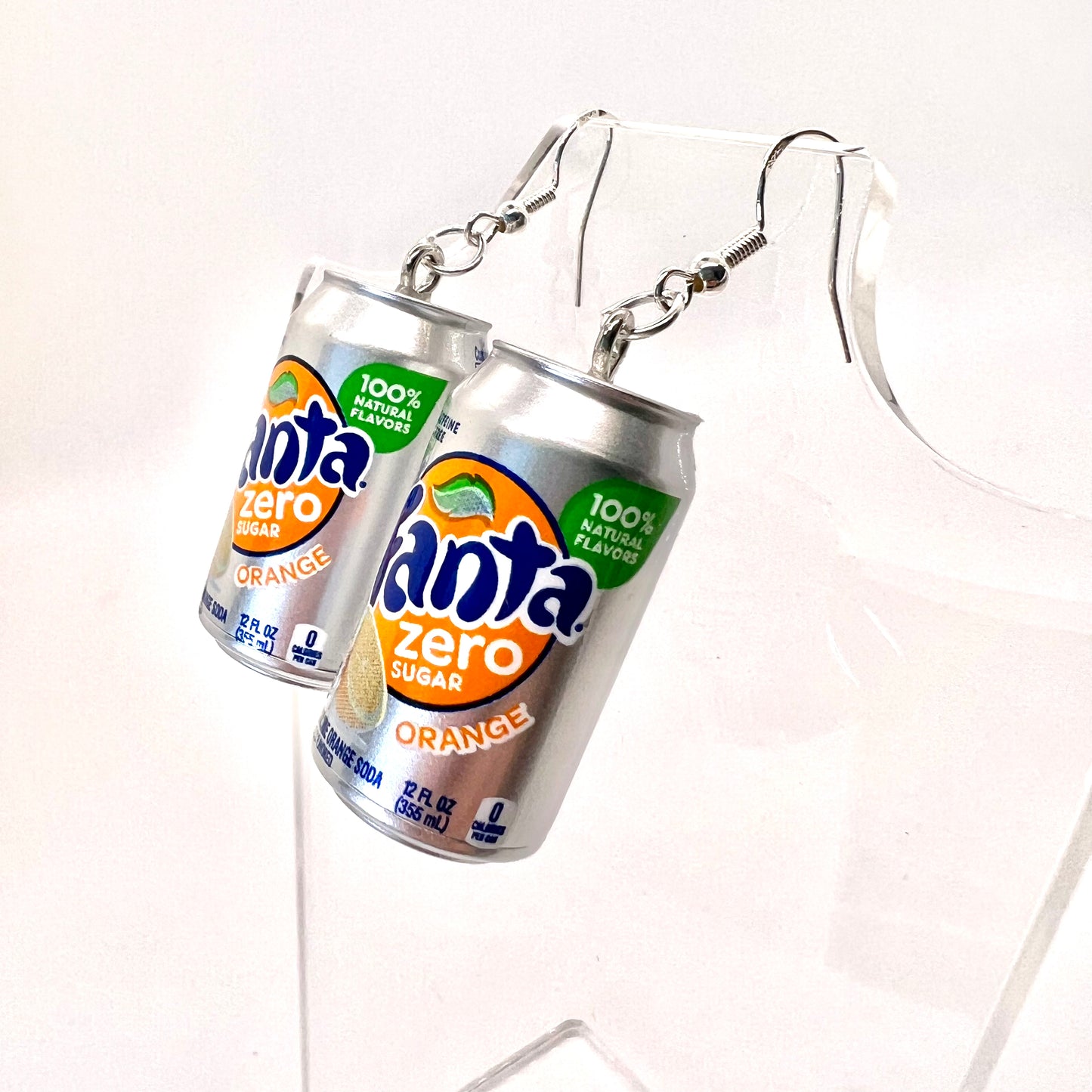 Orange Fanta Earrings