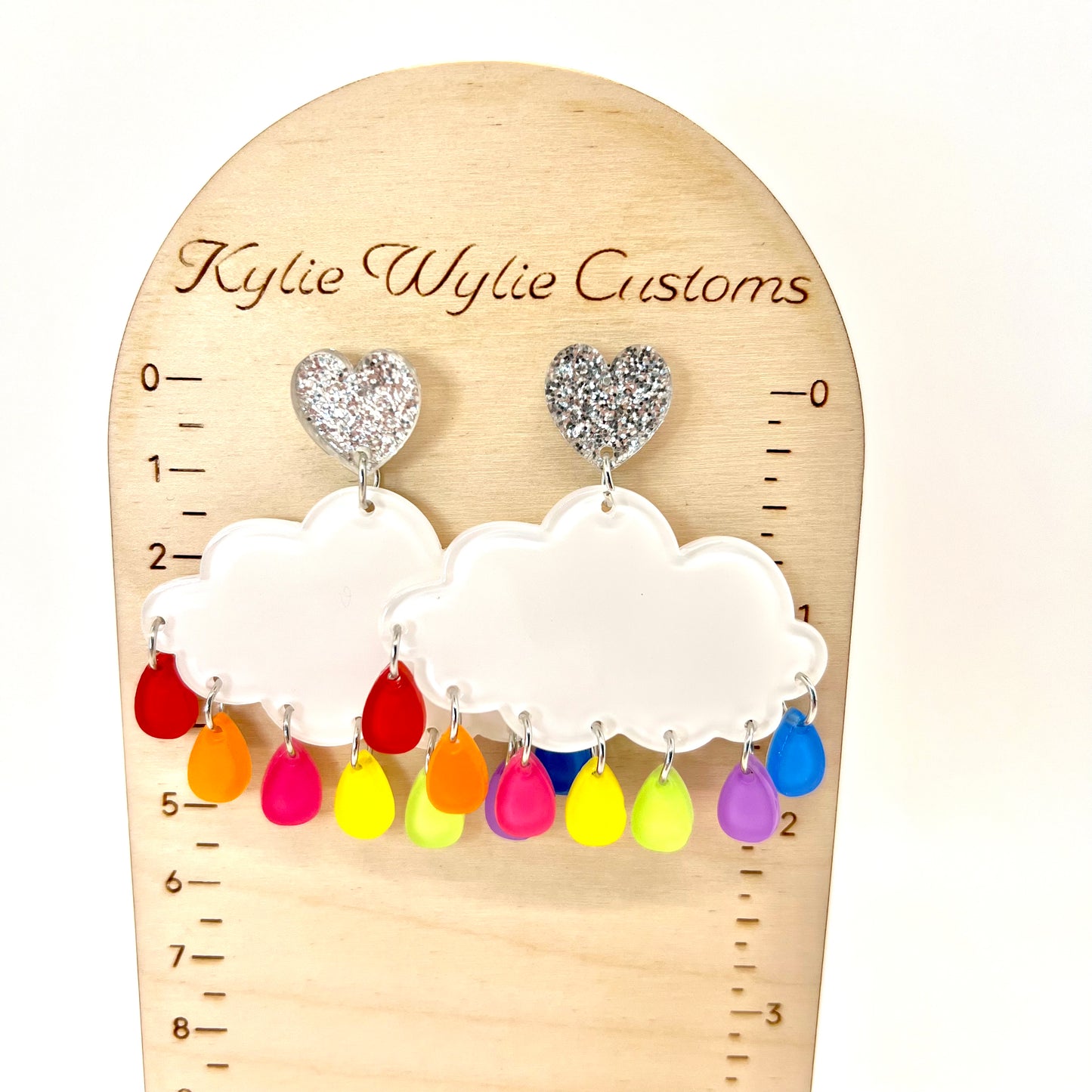 Rainbow Cloud Earrings
