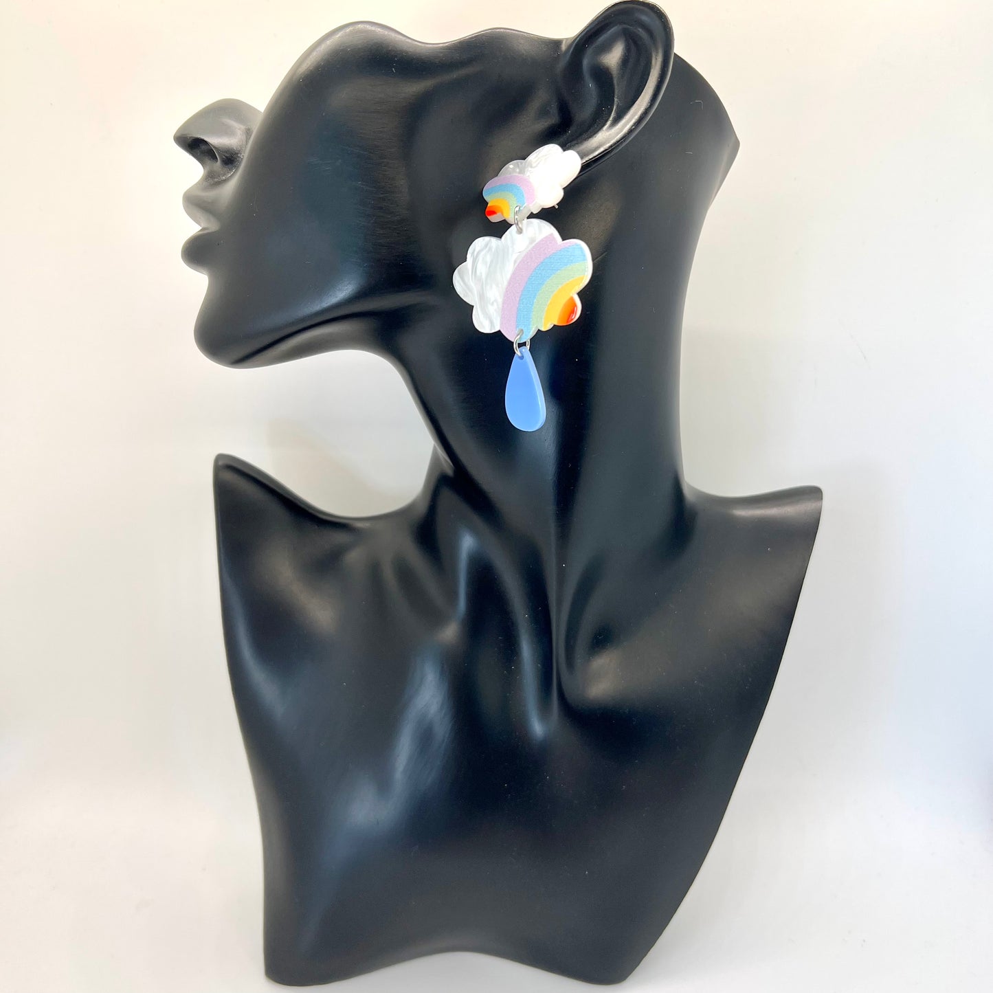 Rainbow Cloud Earrings