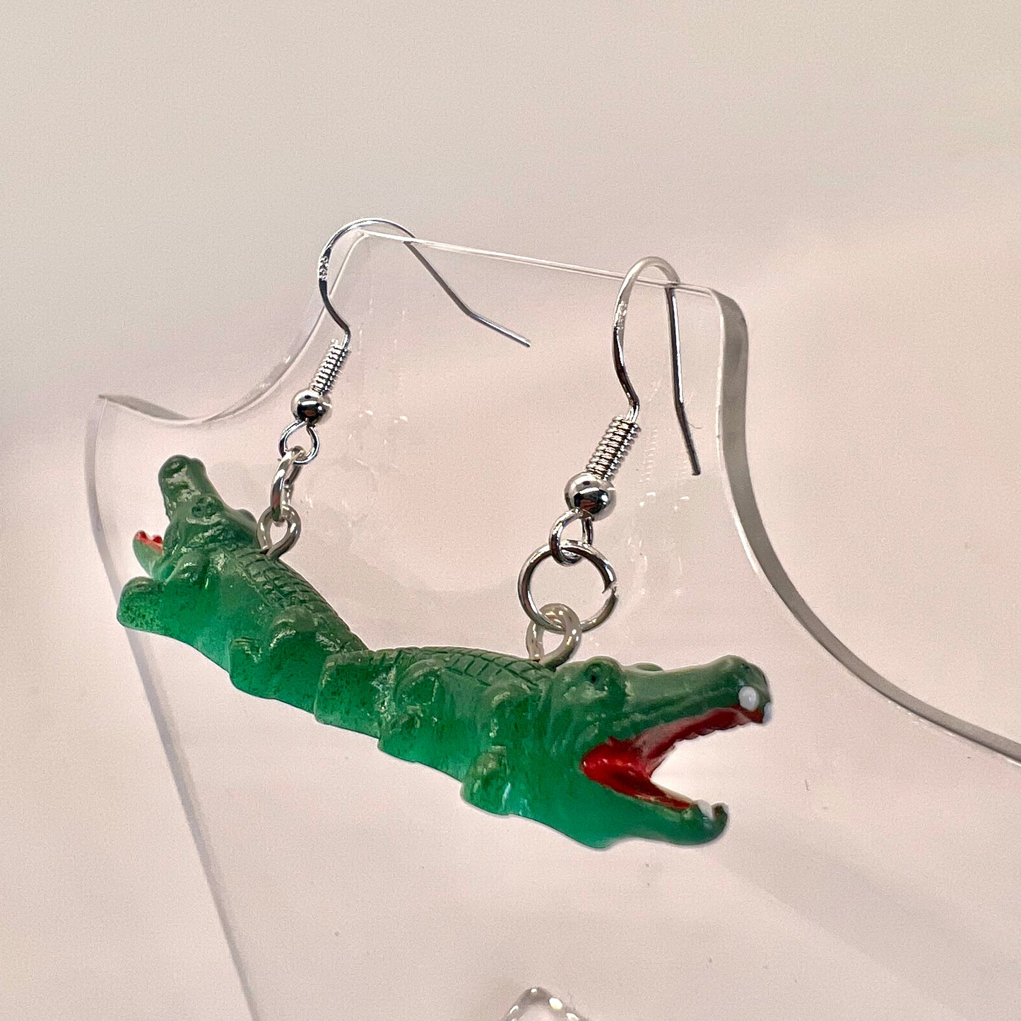 Alligator Earrings