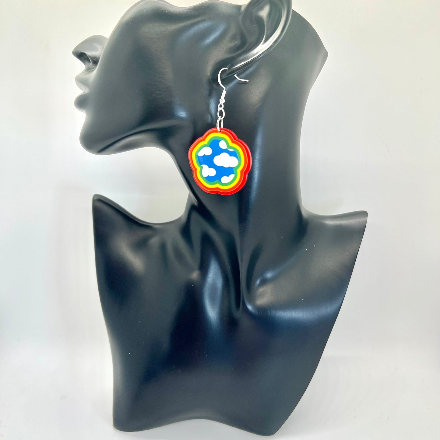Rainbow Cloud Earrings