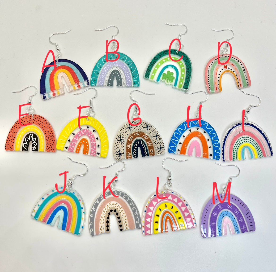 Rainbow Earrings