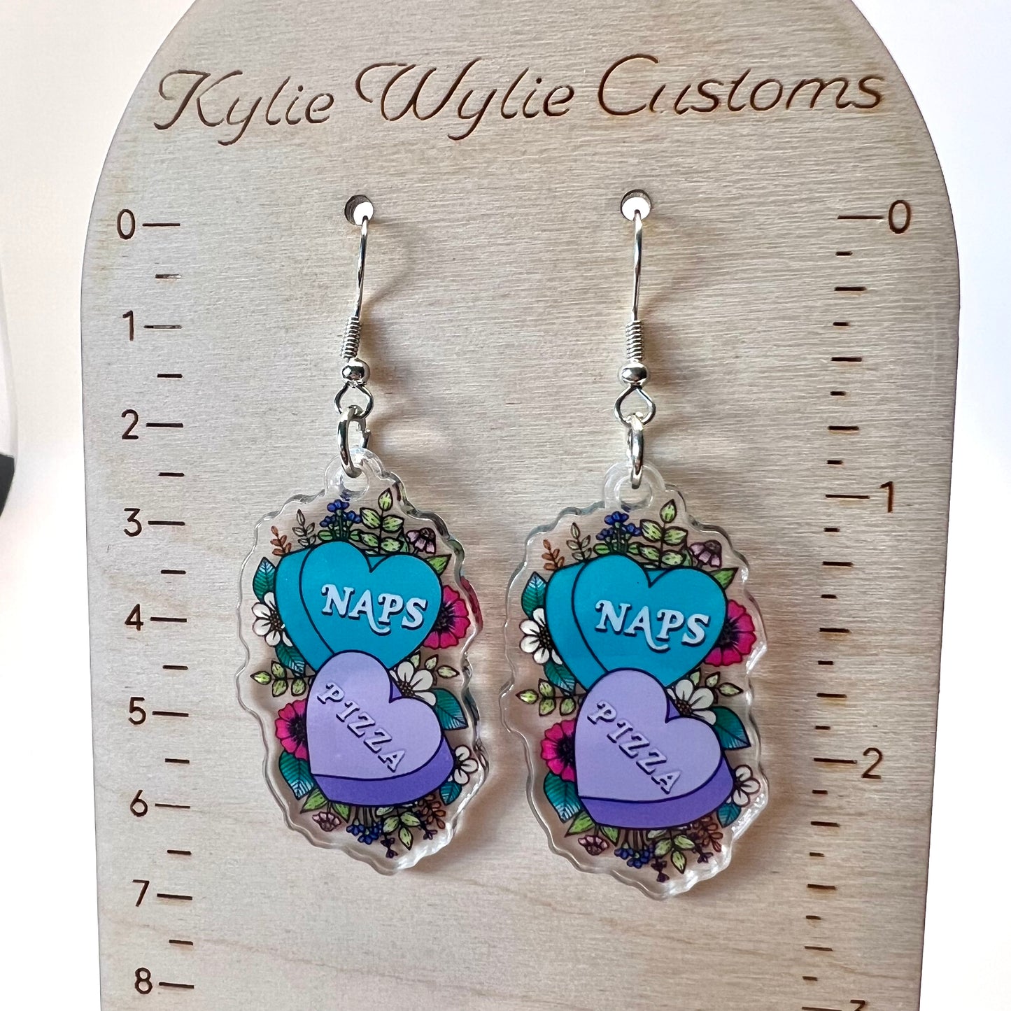 Pizza + Naps Earrings
