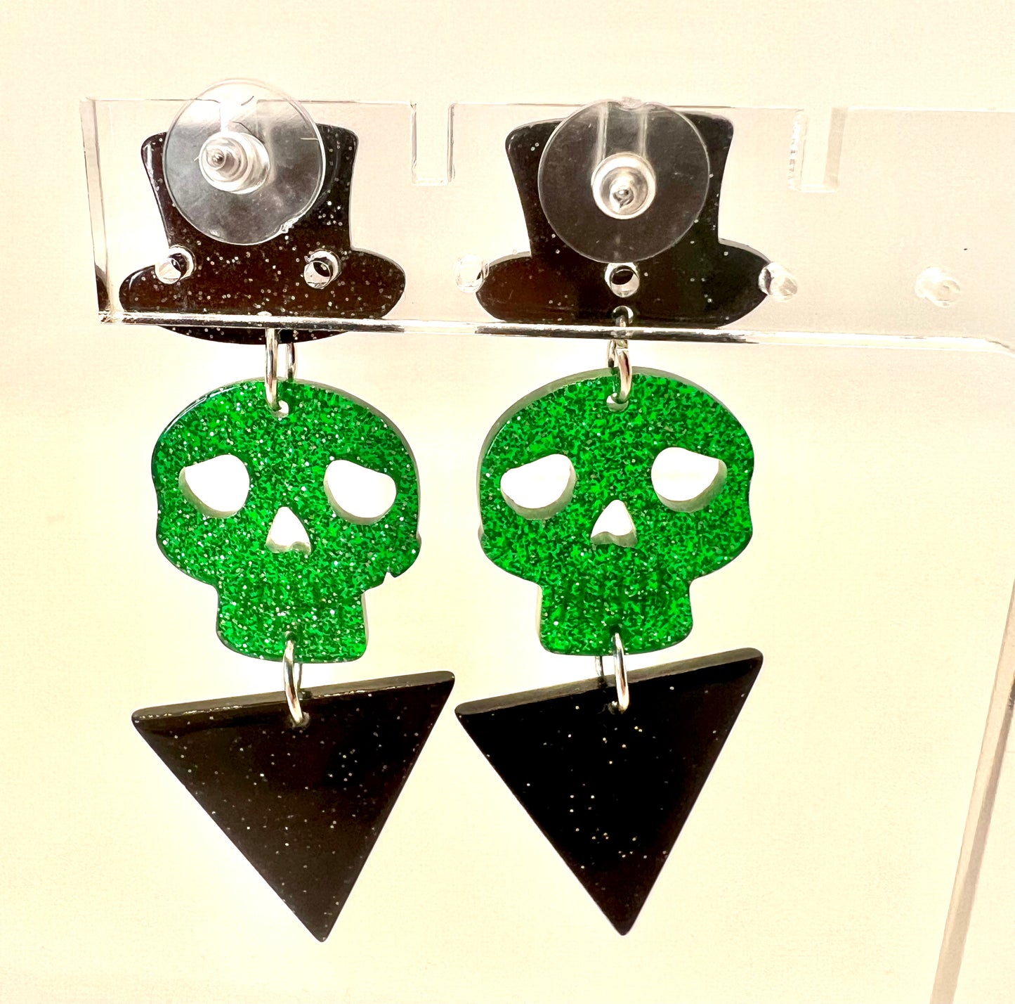 Tux Skeleton Earrings