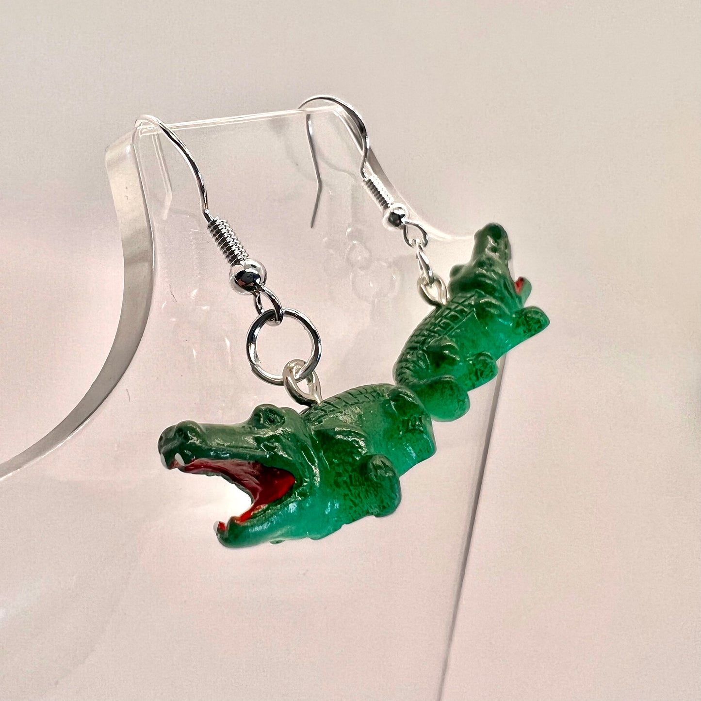 Alligator Earrings