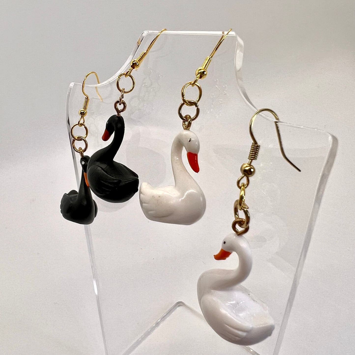 Swan Earrings