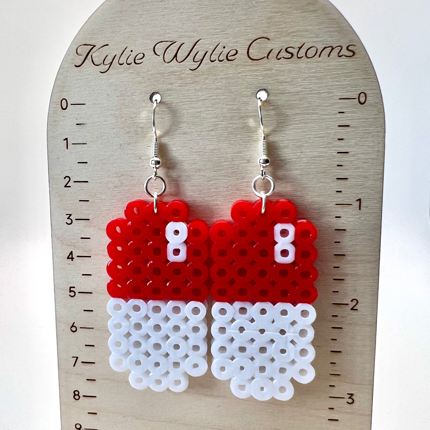 Happy Pill 8-Bit Earrings
