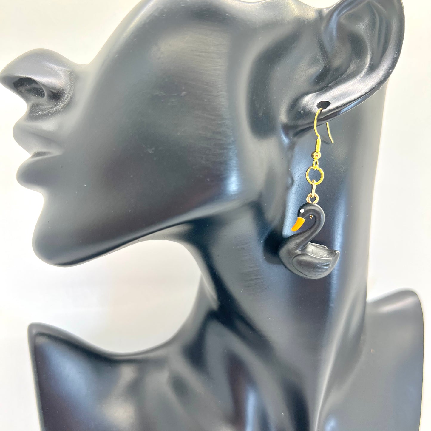 Swan Earrings
