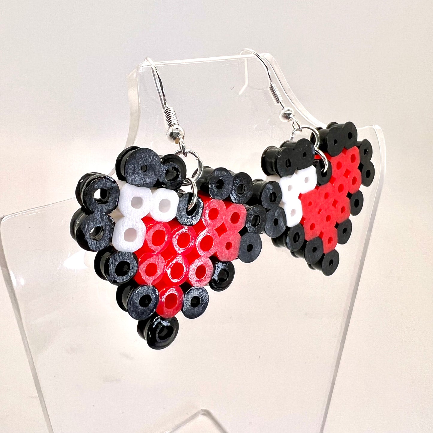8-Bit Heart Earrings