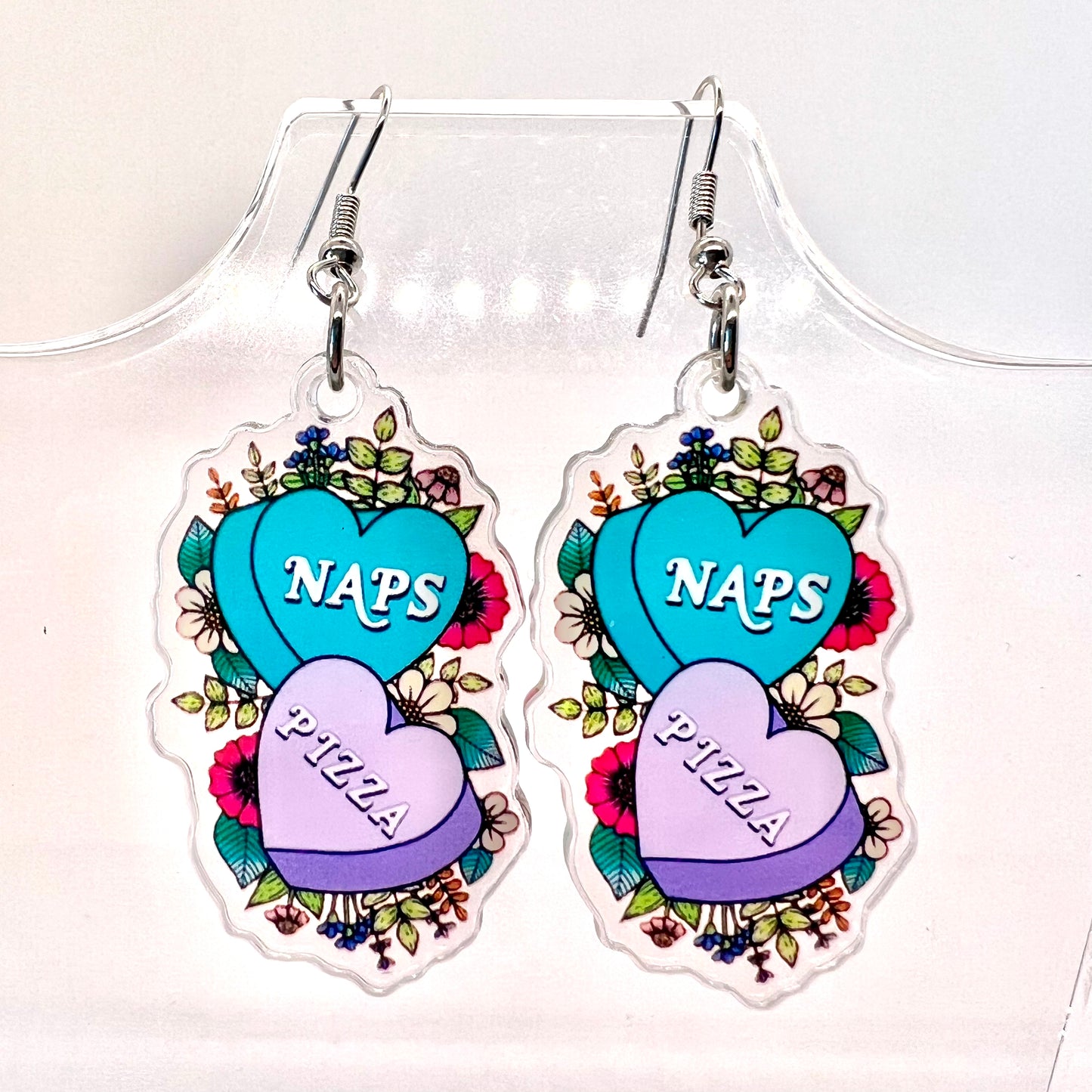 Pizza + Naps Earrings