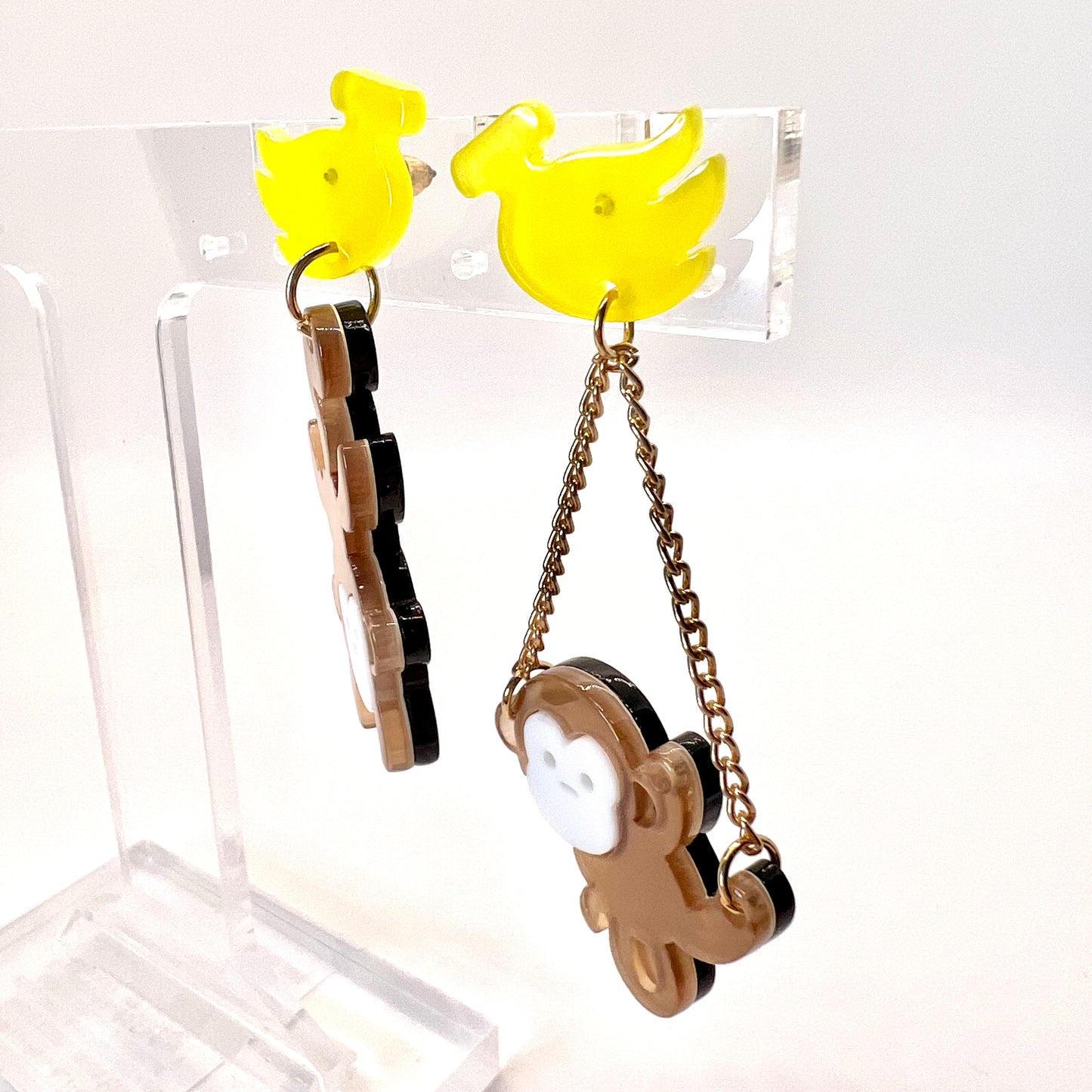 Playing Monkies Earrings