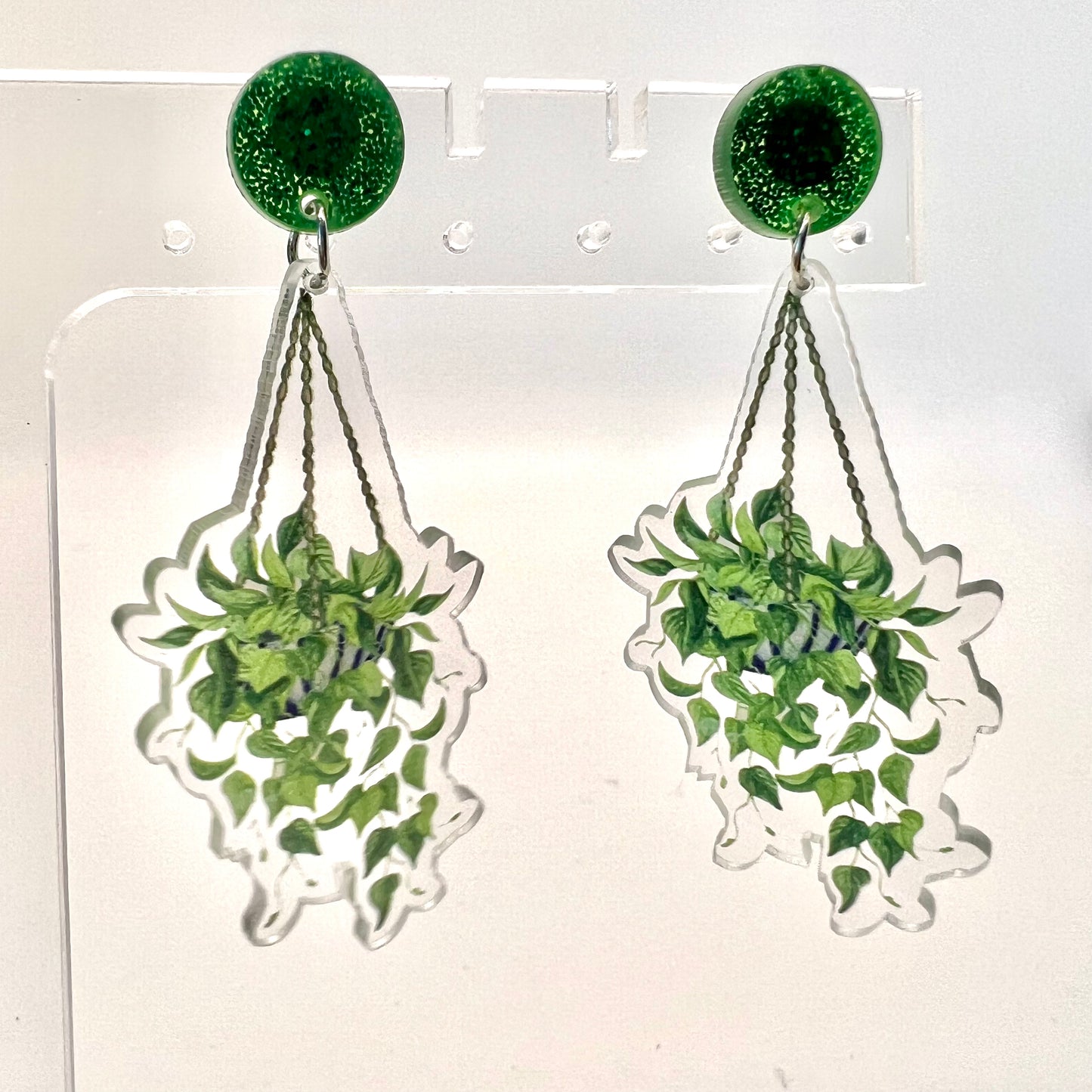 Hanging Plant Earrings